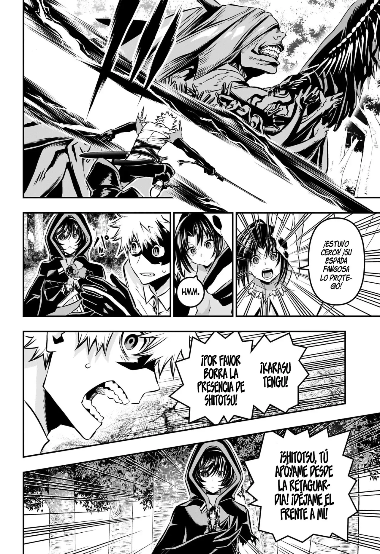 Nue's Exorcist Capitulo 37: Espada Fangosa. página 7