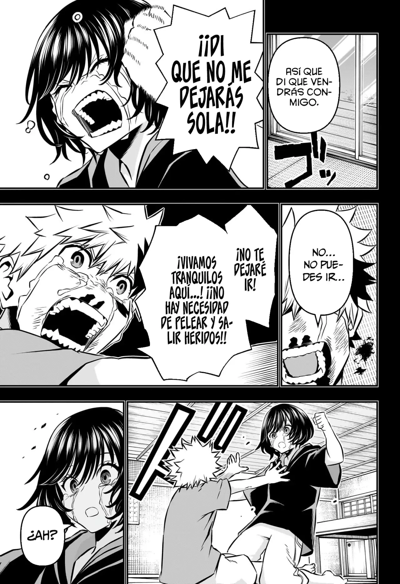 Nue's Exorcist Capitulo 38: No dejaré que te vayas página 14