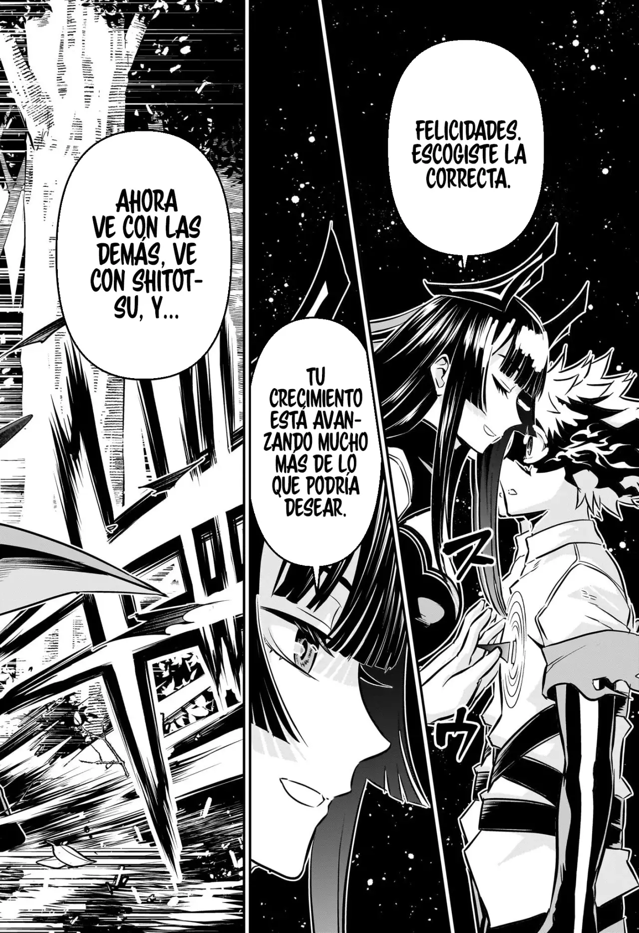 Nue's Exorcist Capitulo 39: La elección de Gakurou página 10