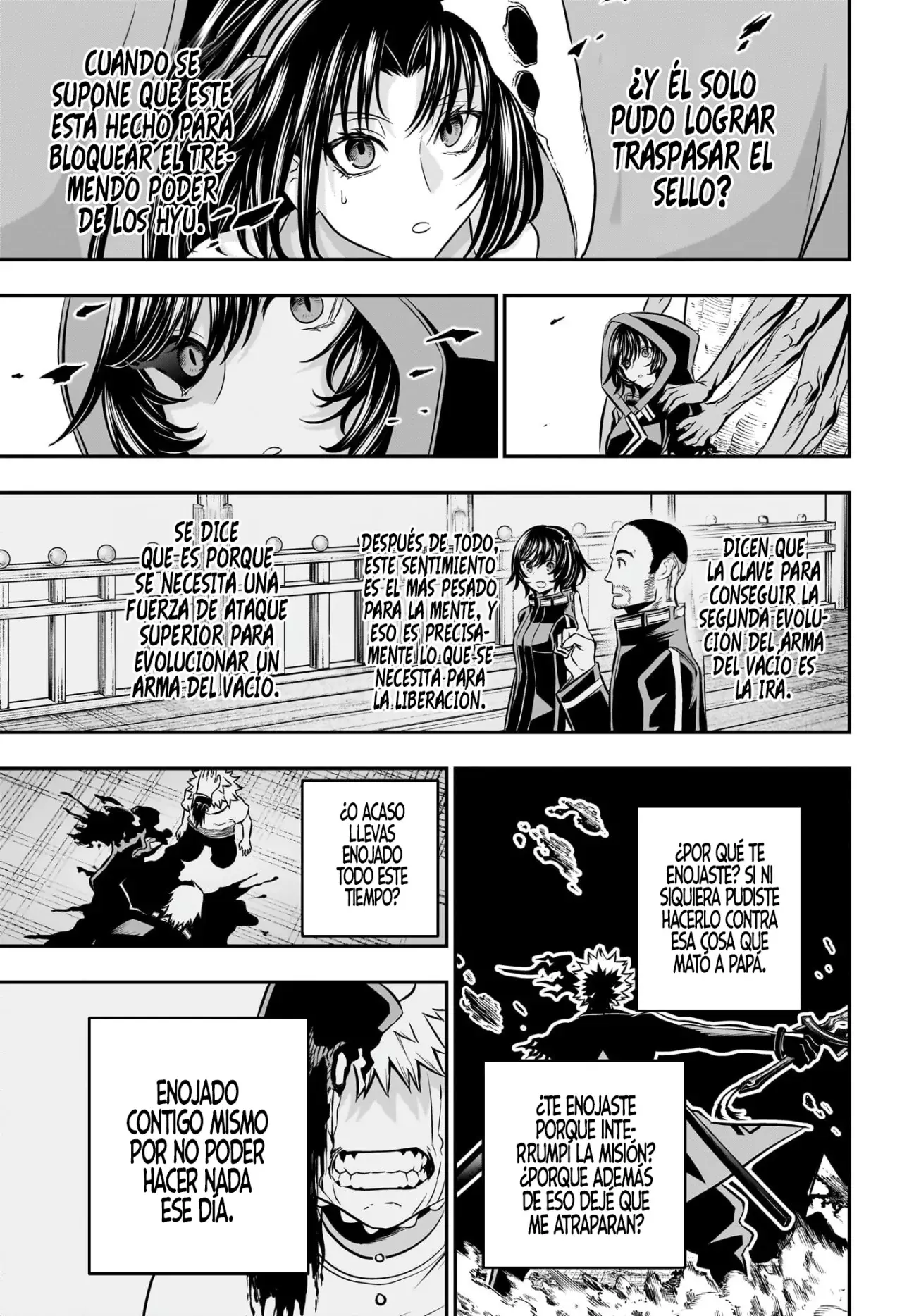 Nue's Exorcist Capitulo 39: La elección de Gakurou página 13