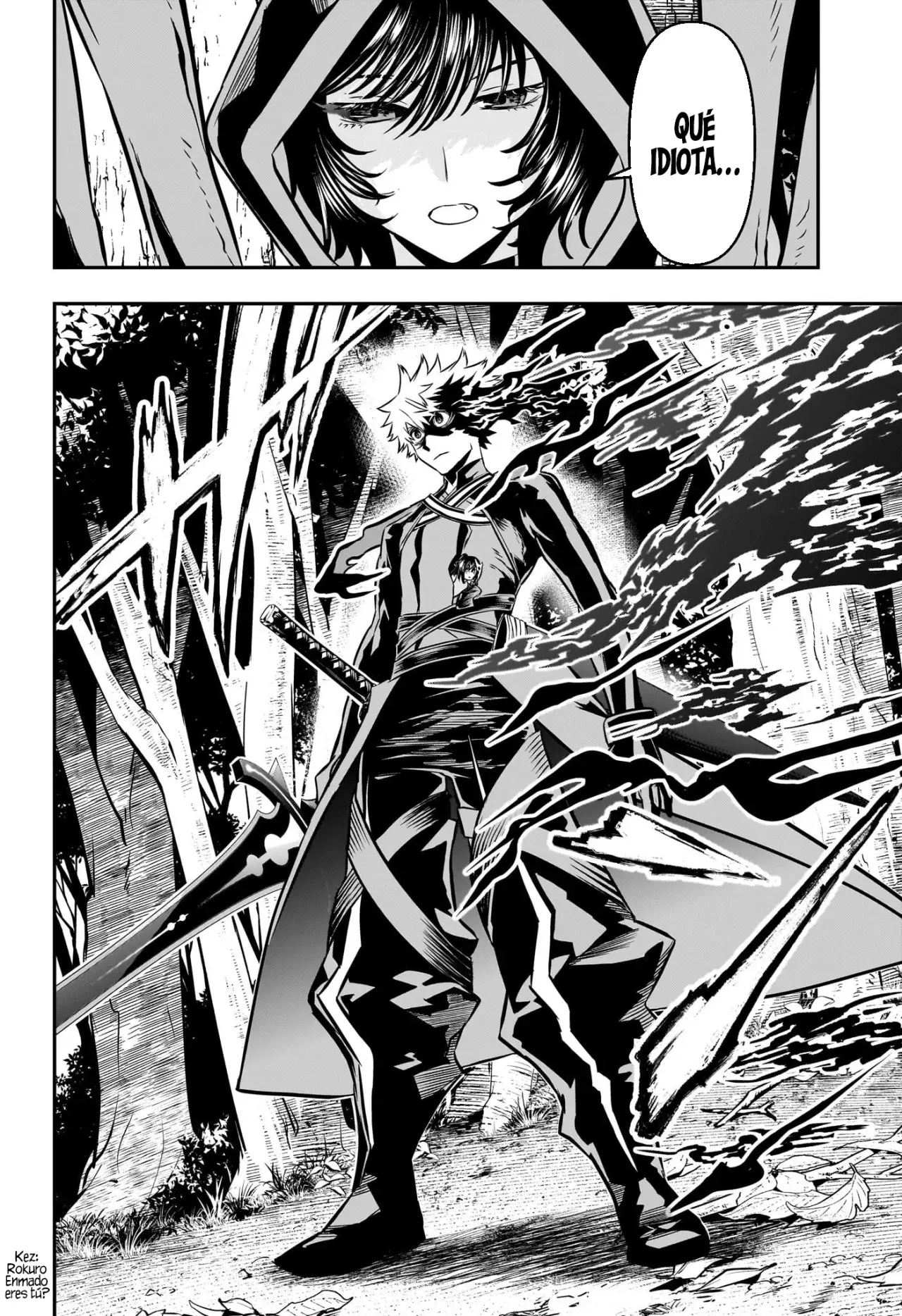 Nue's Exorcist Capitulo 39: La elección de Gakurou página 14