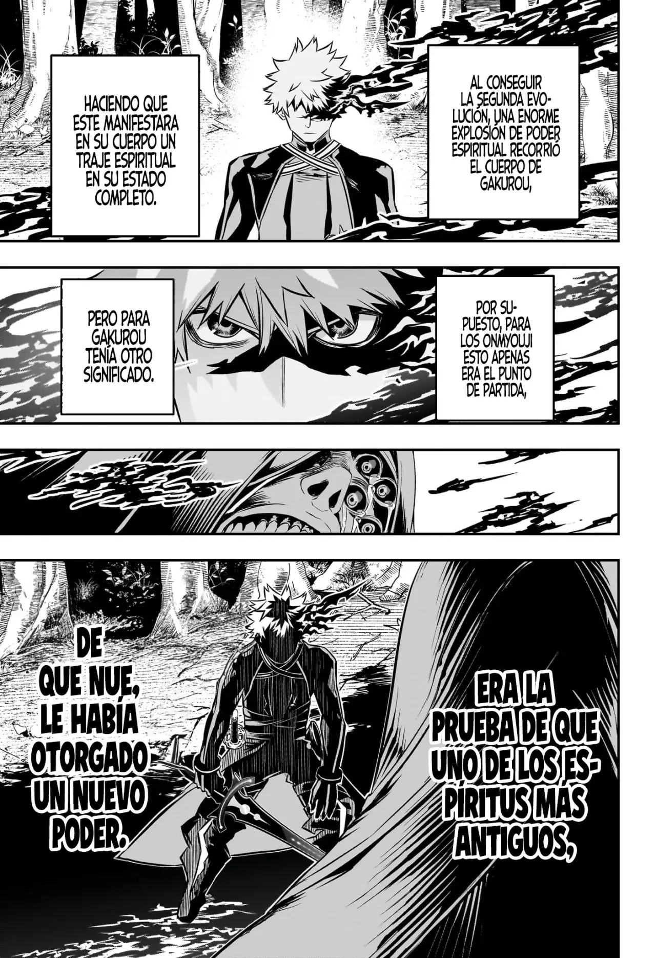 Nue's Exorcist Capitulo 39: La elección de Gakurou página 15