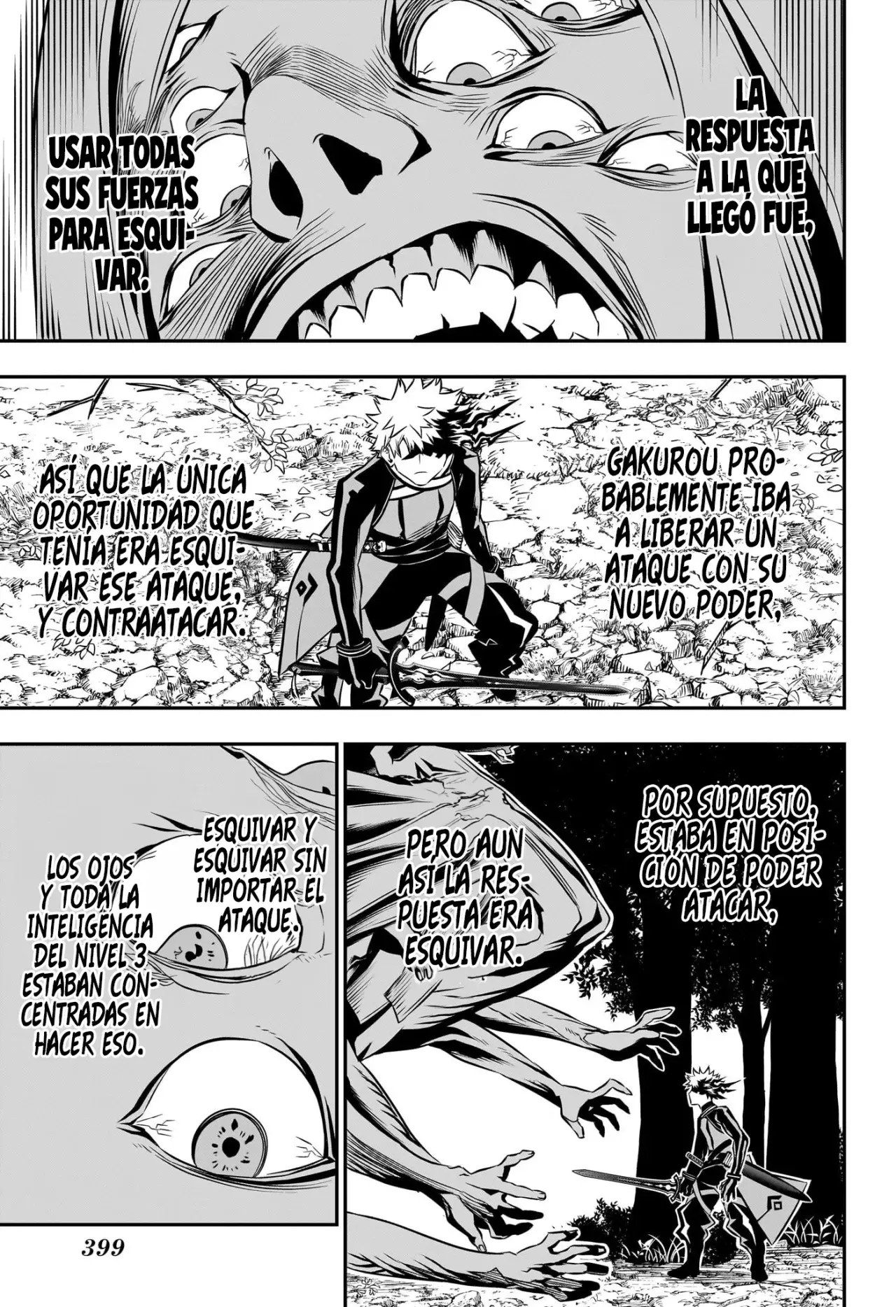 Nue's Exorcist Capitulo 39: La elección de Gakurou página 17