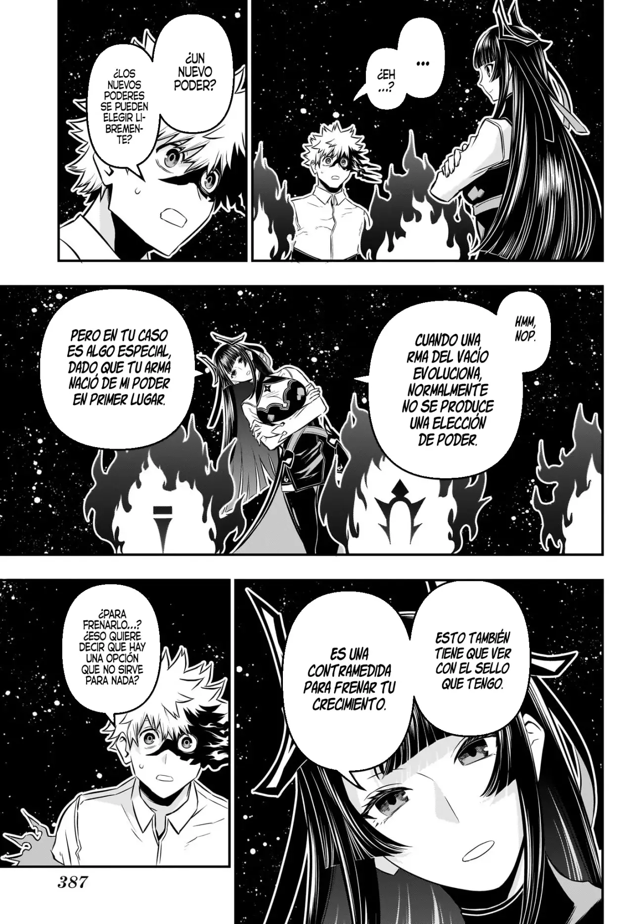Nue's Exorcist Capitulo 39: La elección de Gakurou página 5