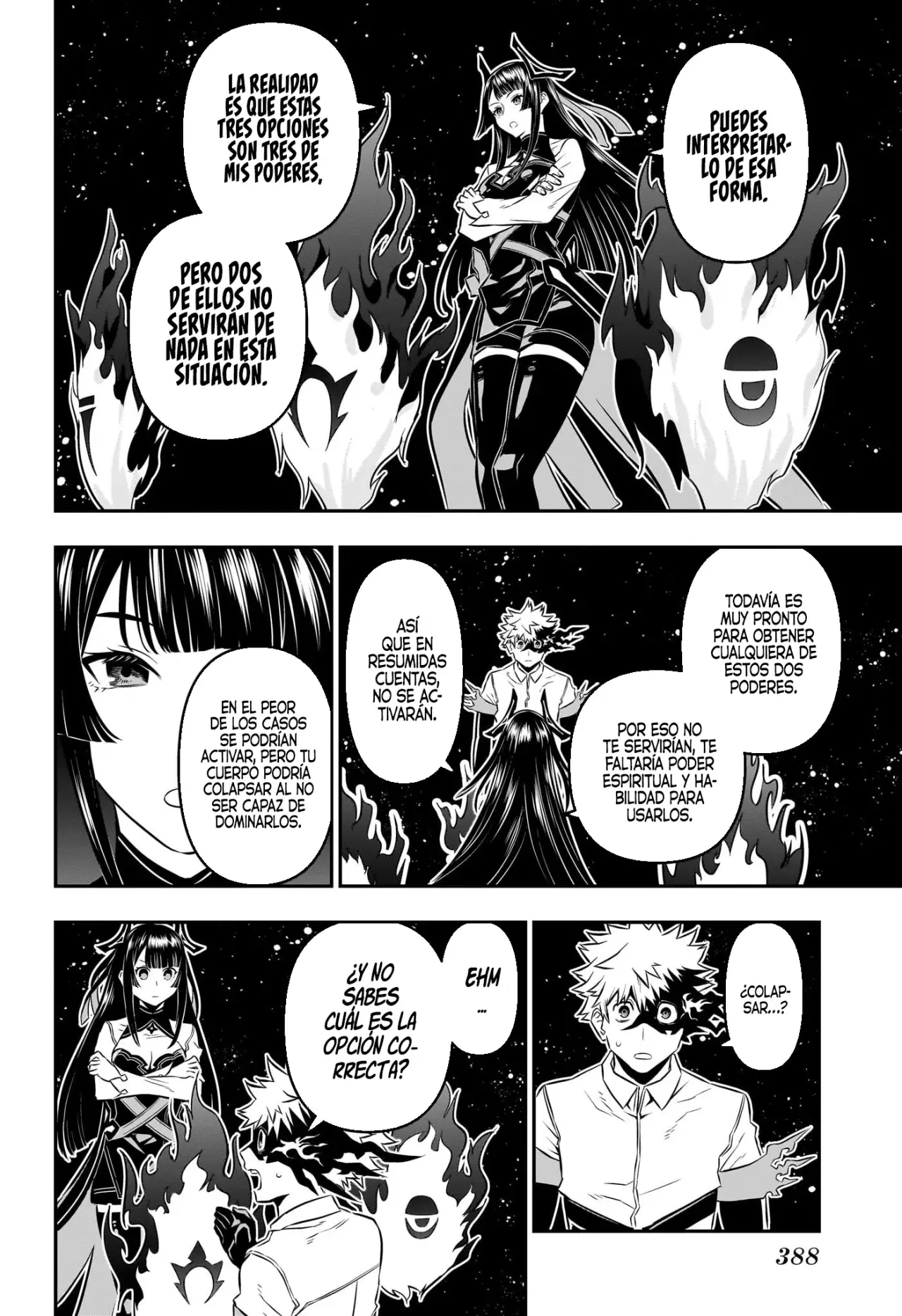 Nue's Exorcist Capitulo 39: La elección de Gakurou página 6