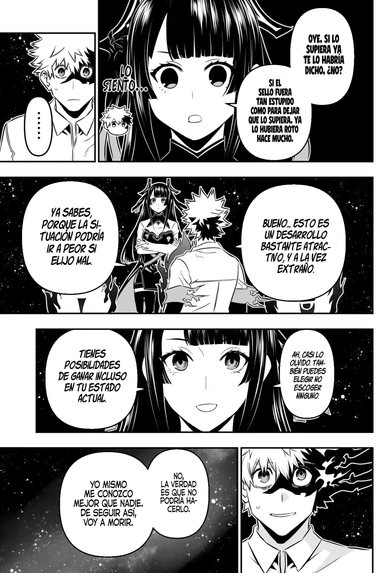 Nue's Exorcist Capitulo 39: La elección de Gakurou página 7