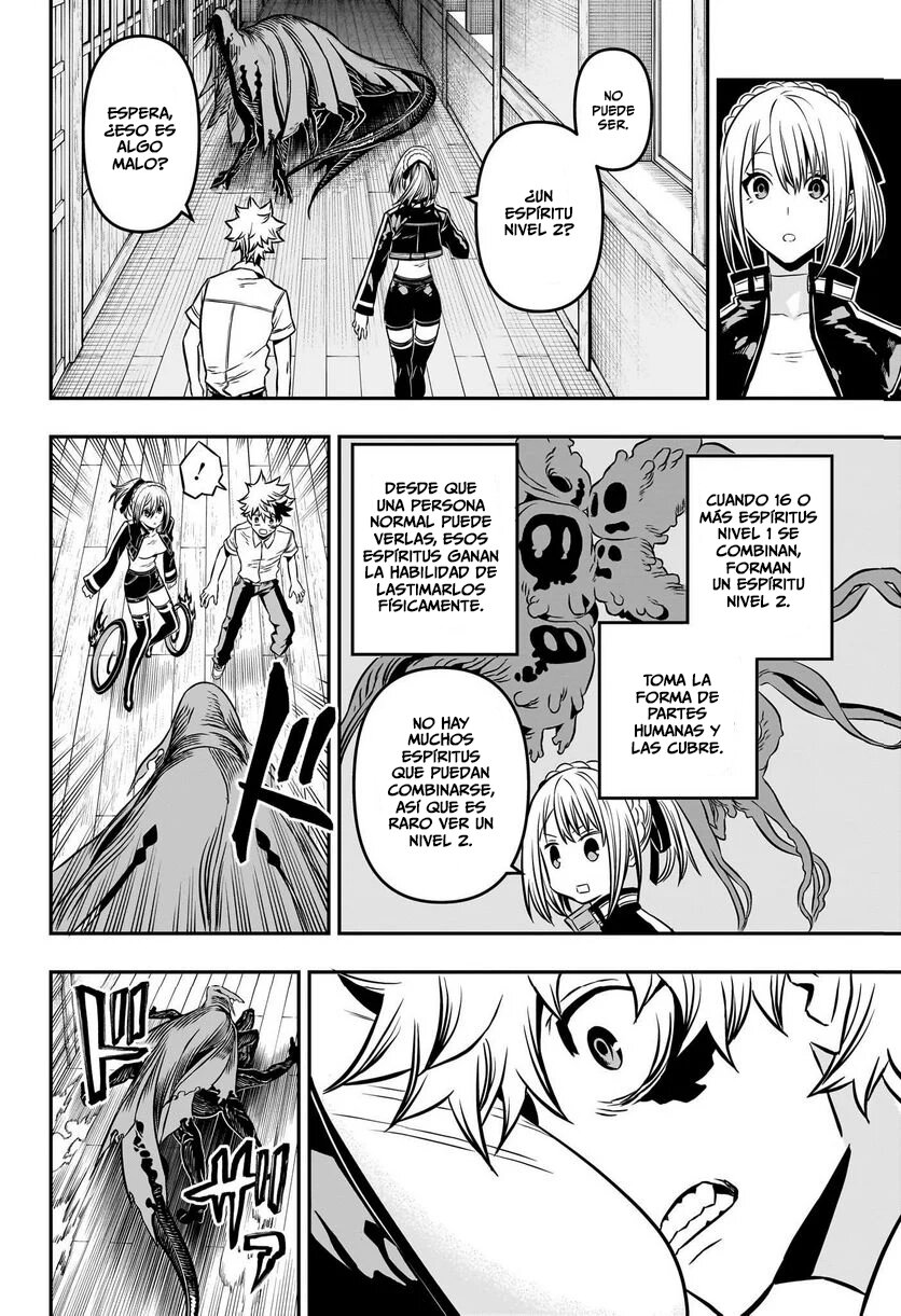 Nue's Exorcist Capitulo 4: El Traje De Alma de Senpai página 11