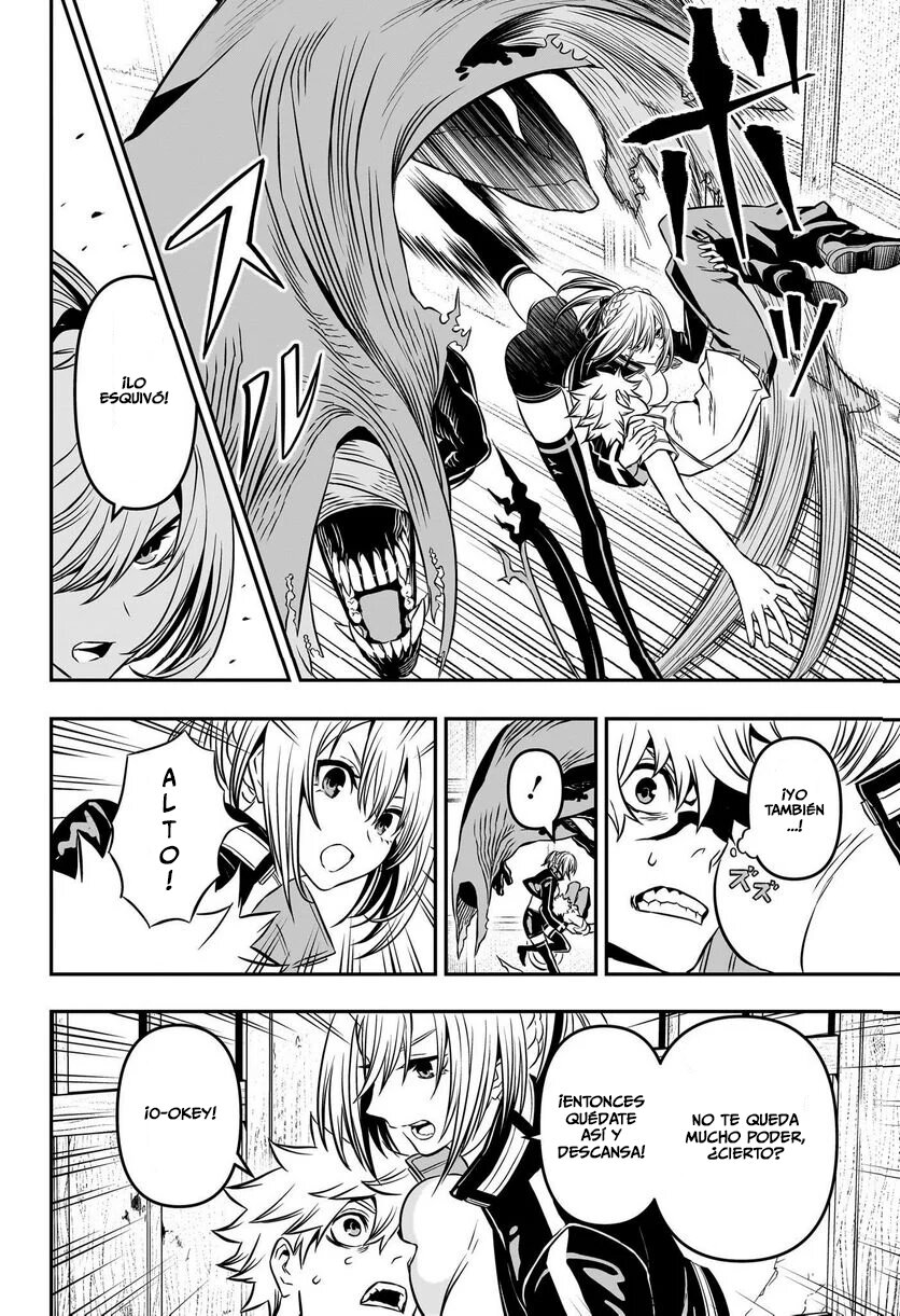 Nue's Exorcist Capitulo 4: El Traje De Alma de Senpai página 13