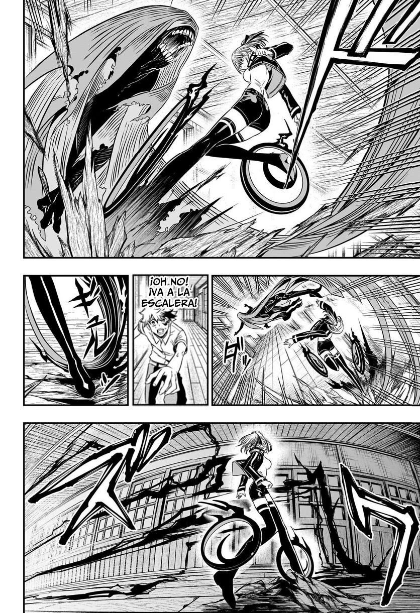 Nue's Exorcist Capitulo 4: El Traje De Alma de Senpai página 15