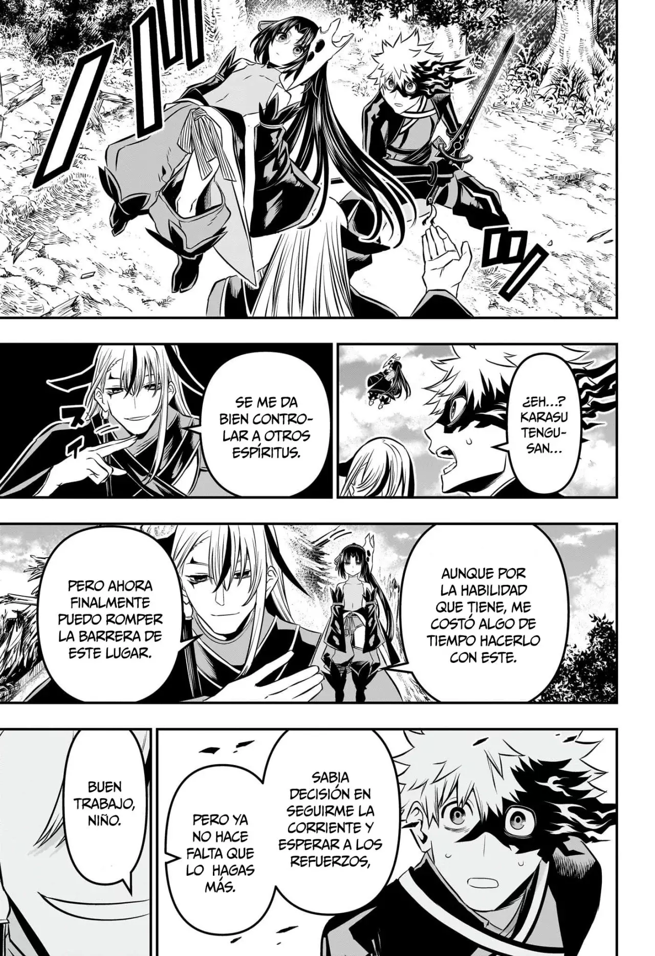 Nue's Exorcist Capitulo 41: Las protegeré a toda costa página 8