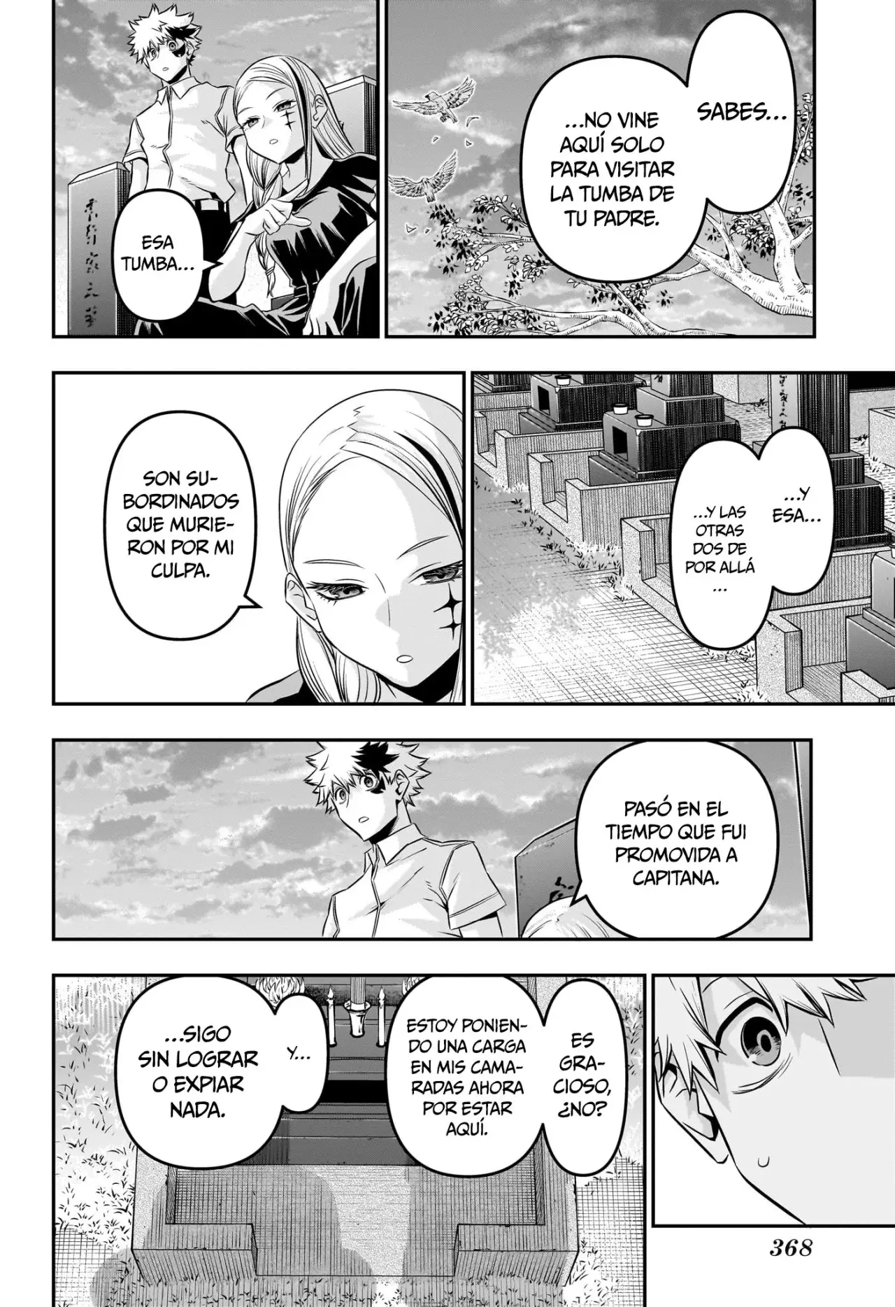 Nue's Exorcist Capitulo 43: El capitan al atardecer página 15