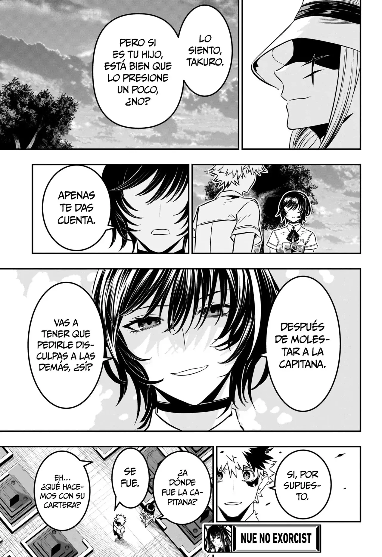 Nue's Exorcist Capitulo 43: El capitan al atardecer página 20