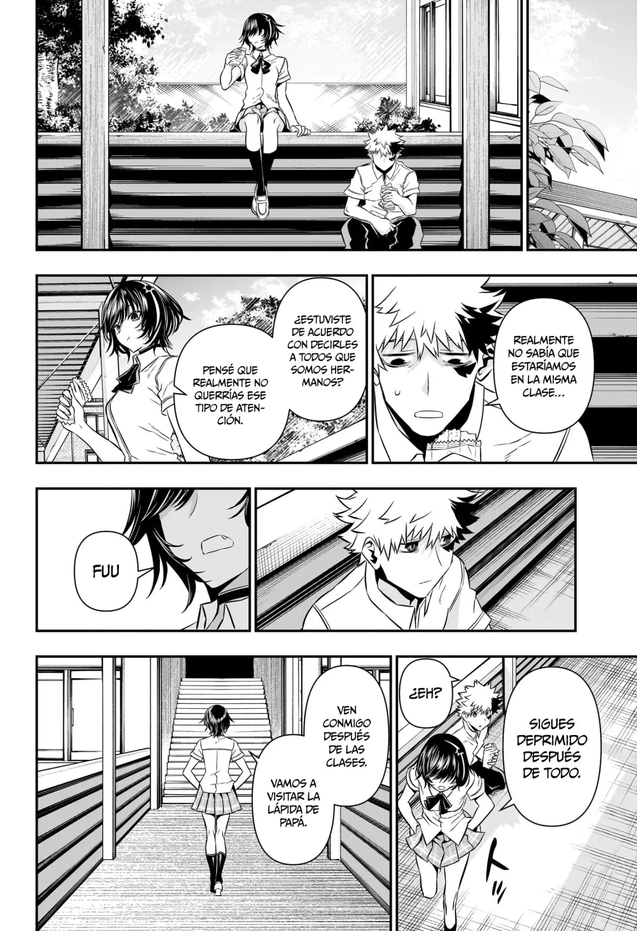 Nue's Exorcist Capitulo 43: El capitan al atardecer página 7