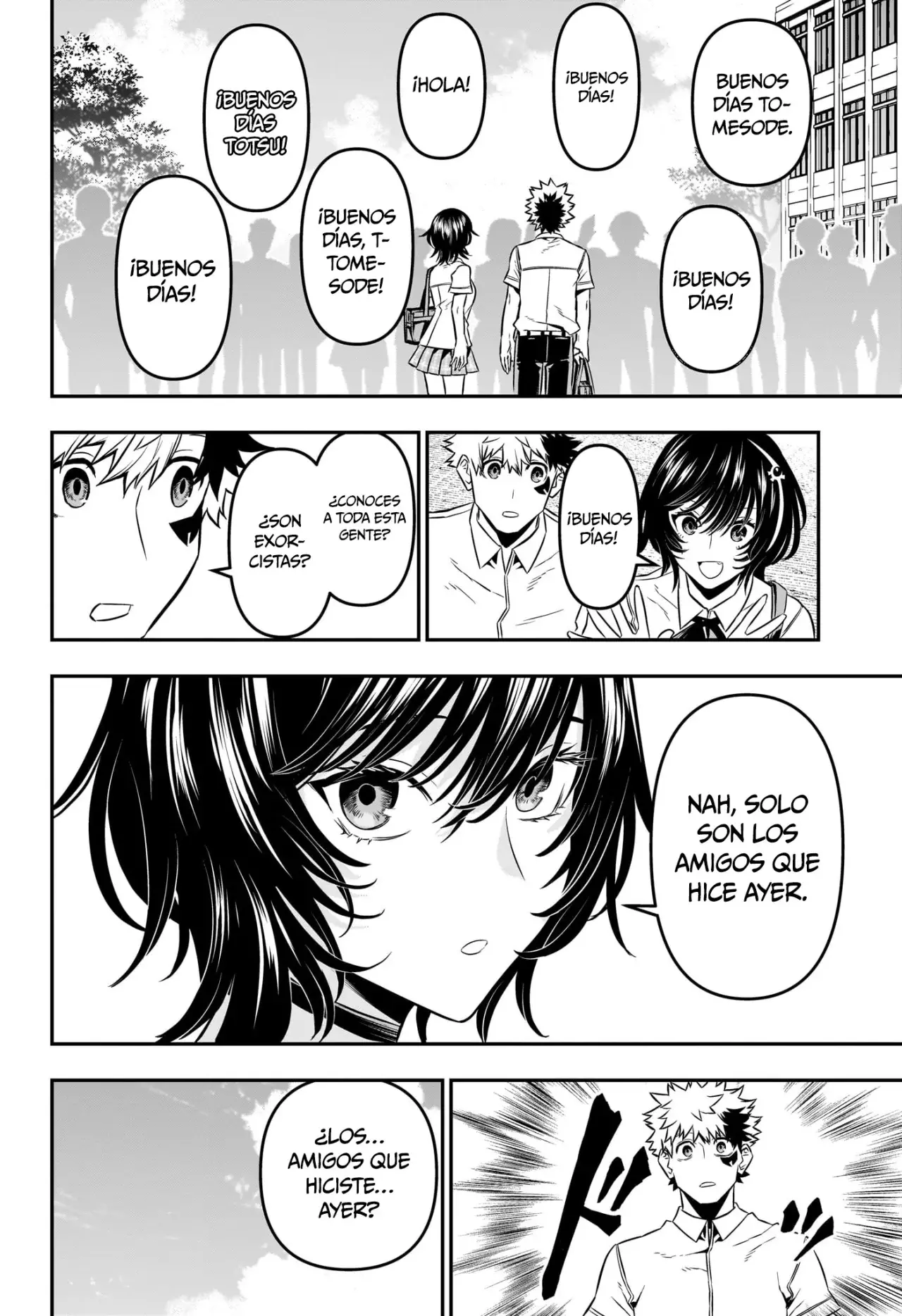 Nue's Exorcist Capitulo 44: Hermanastra página 9
