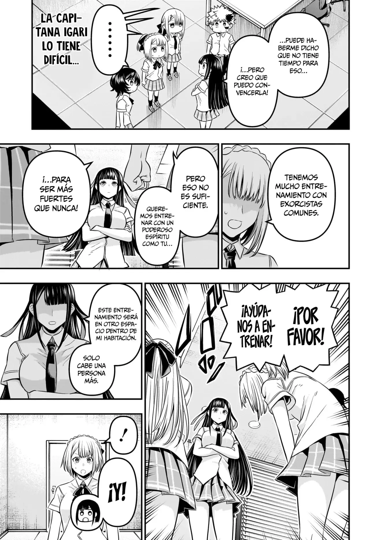 Nue's Exorcist Capitulo 45: ¡Por favor ayúdanos a subir de nivel! página 10
