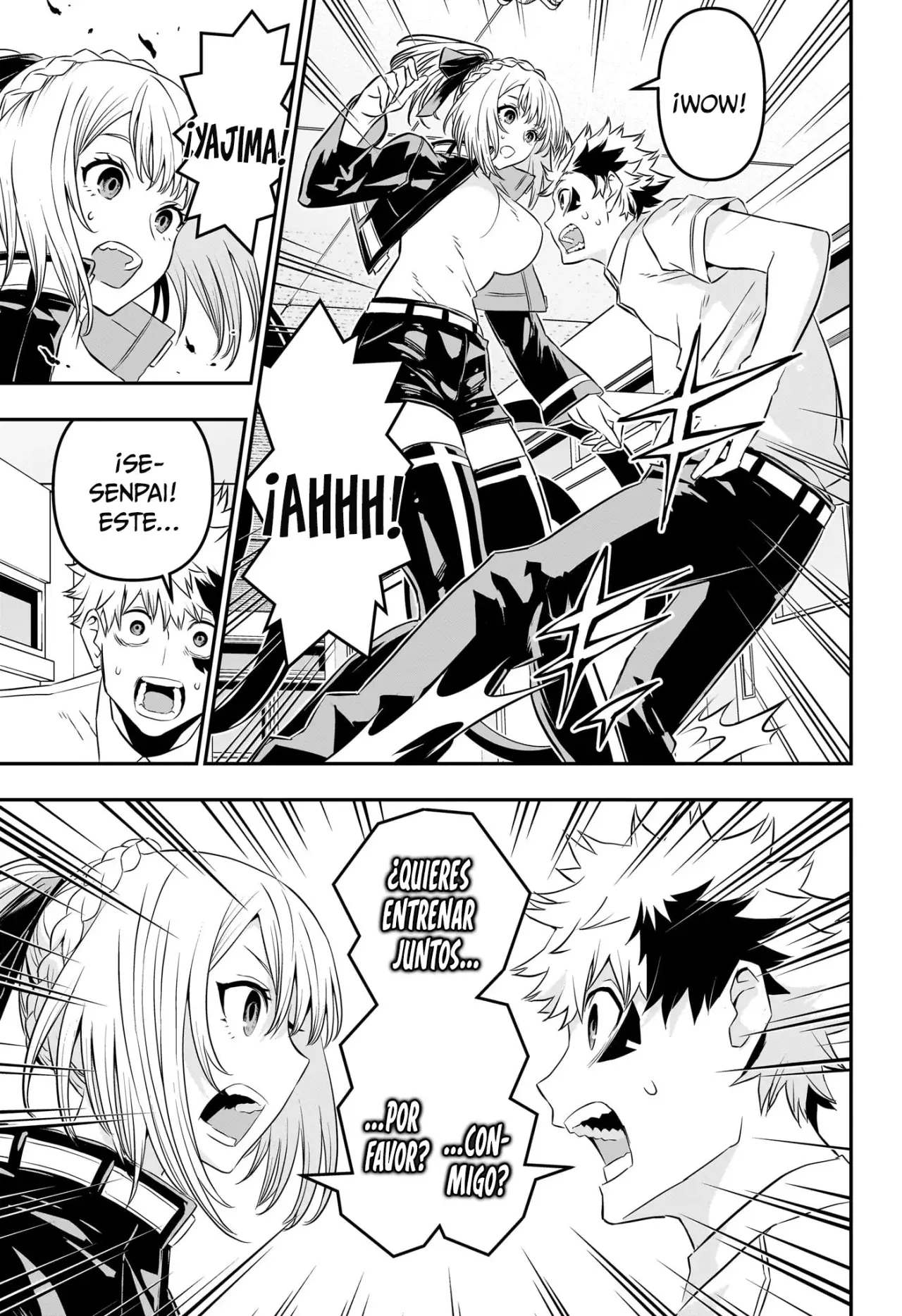 Nue's Exorcist Capitulo 45: ¡Por favor ayúdanos a subir de nivel! página 18