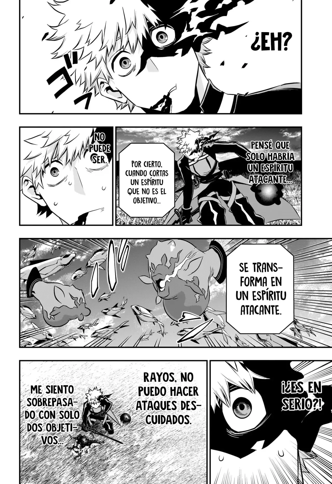 Nue's Exorcist Capitulo 46: El entrenamiento se supone que debe hacerse solo página 11