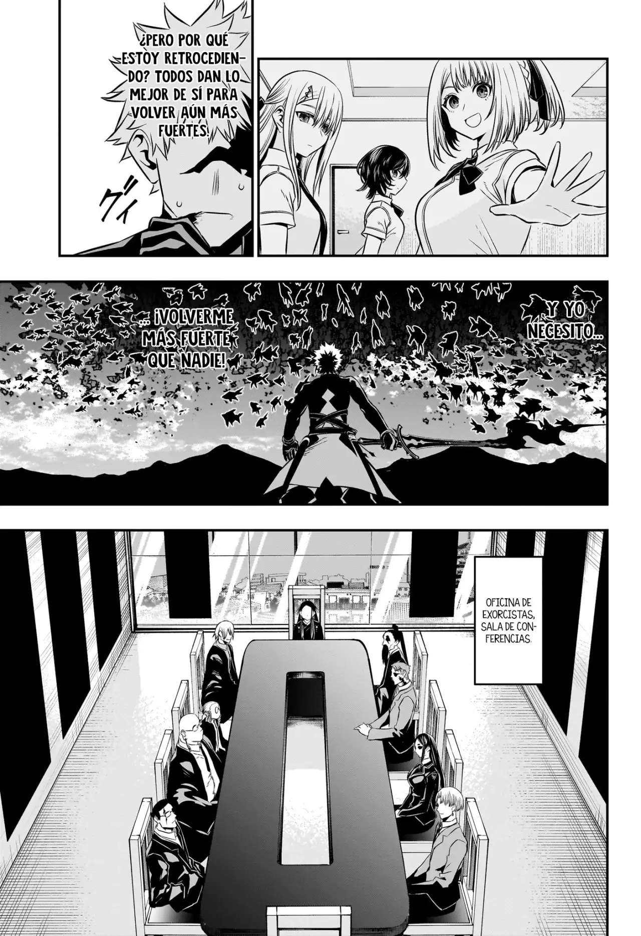 Nue's Exorcist Capitulo 46: El entrenamiento se supone que debe hacerse solo página 12