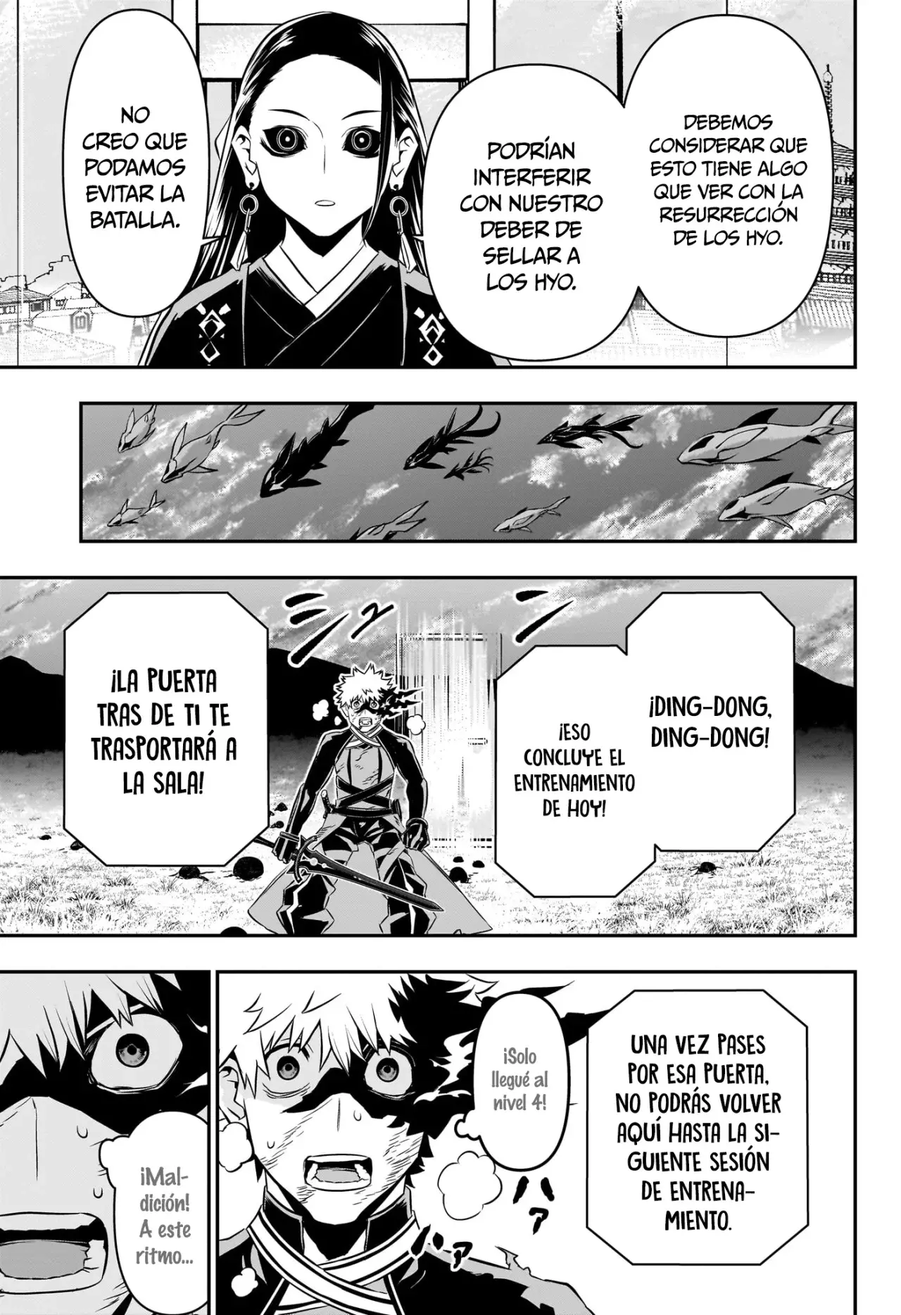 Nue's Exorcist Capitulo 46: El entrenamiento se supone que debe hacerse solo página 14