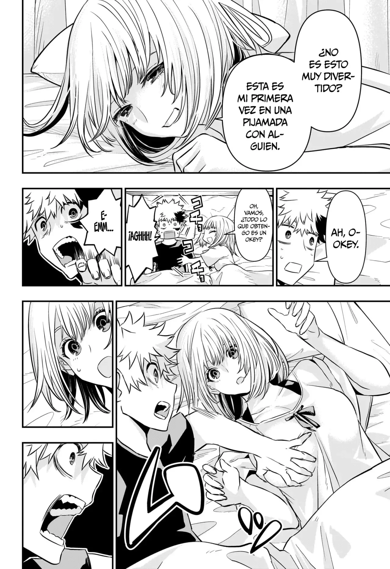 Nue's Exorcist Capitulo 46: El entrenamiento se supone que debe hacerse solo página 21