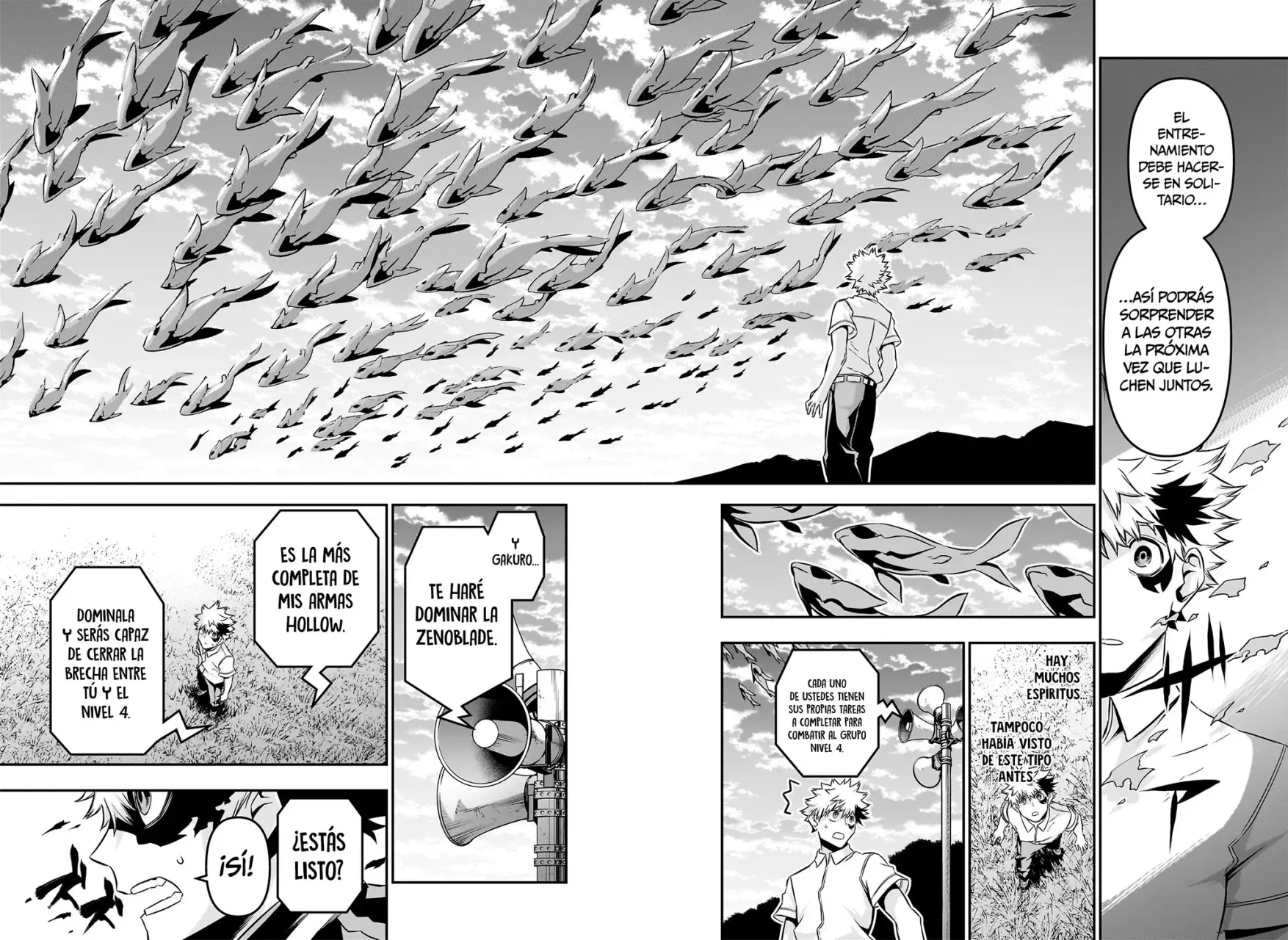 Nue's Exorcist Capitulo 46: El entrenamiento se supone que debe hacerse solo página 6