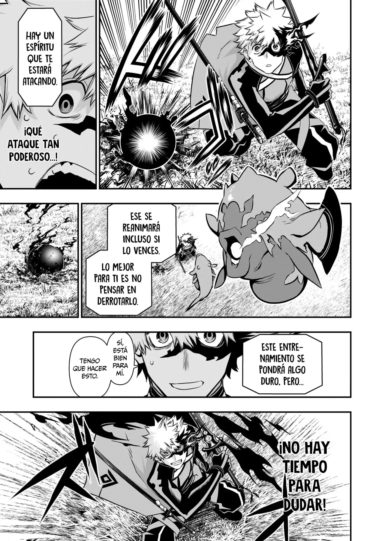 Nue's Exorcist Capitulo 46: El entrenamiento se supone que debe hacerse solo página 8