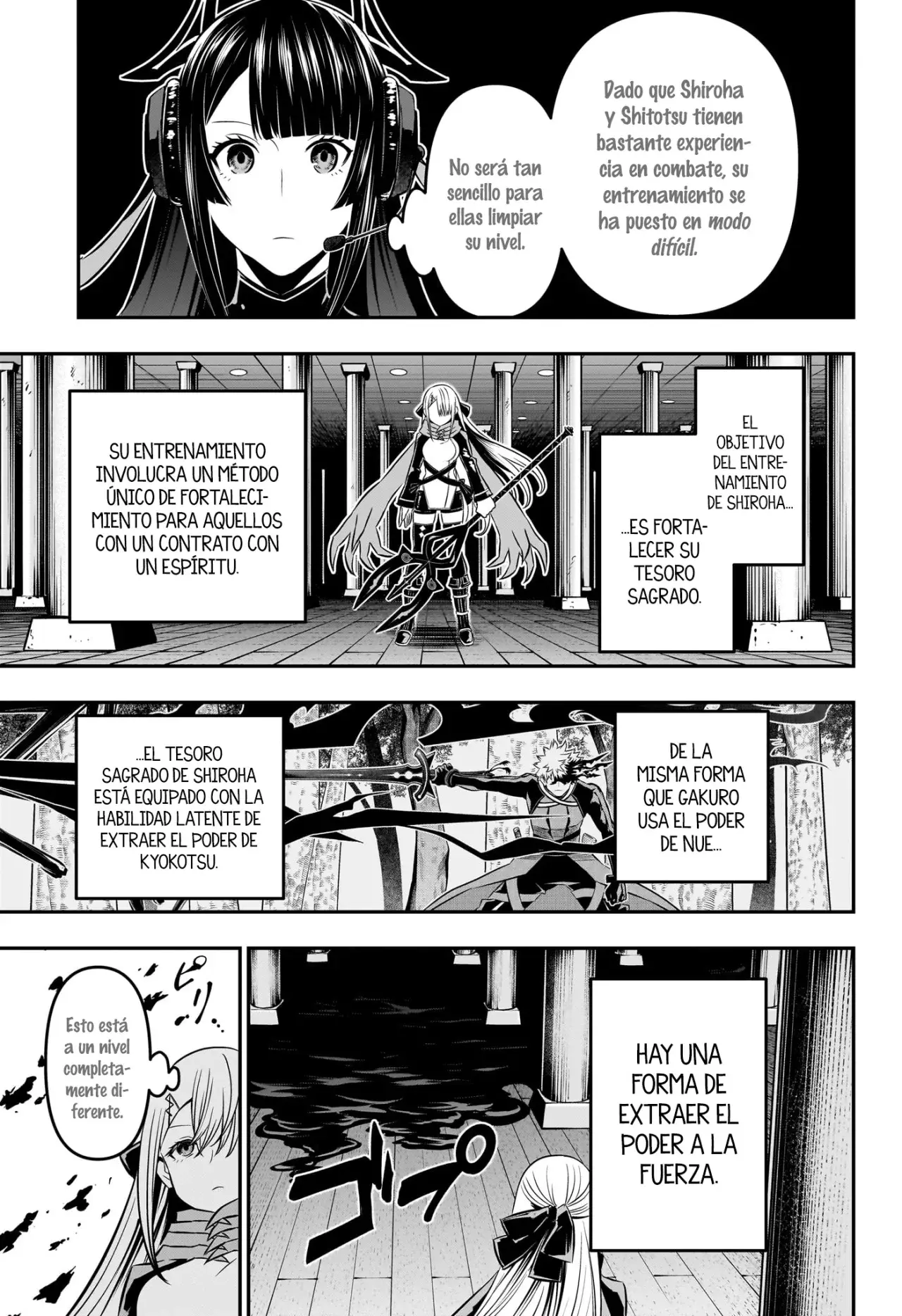 Nue's Exorcist Capitulo 47: Senpai es toda una adulta página 8