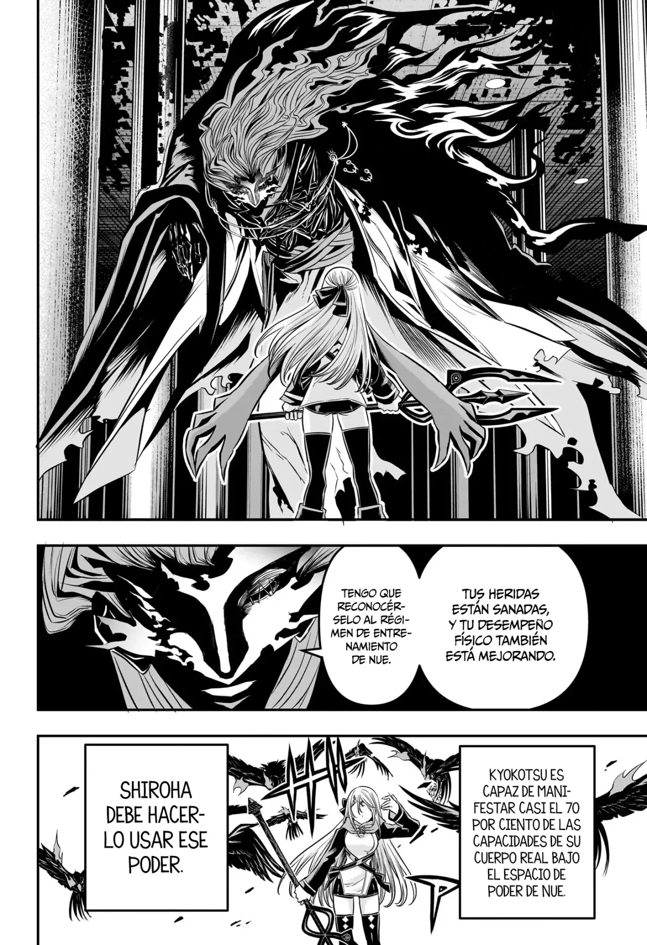 Nue's Exorcist Capitulo 47: Senpai es toda una adulta página 9