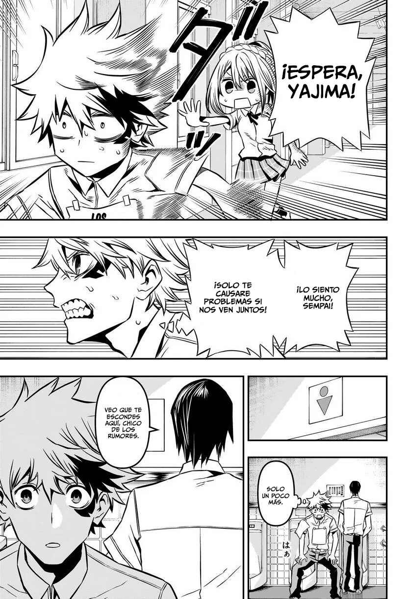 Nue's Exorcist Capitulo 5: Las tres diosas de la preparatoria del norte página 12