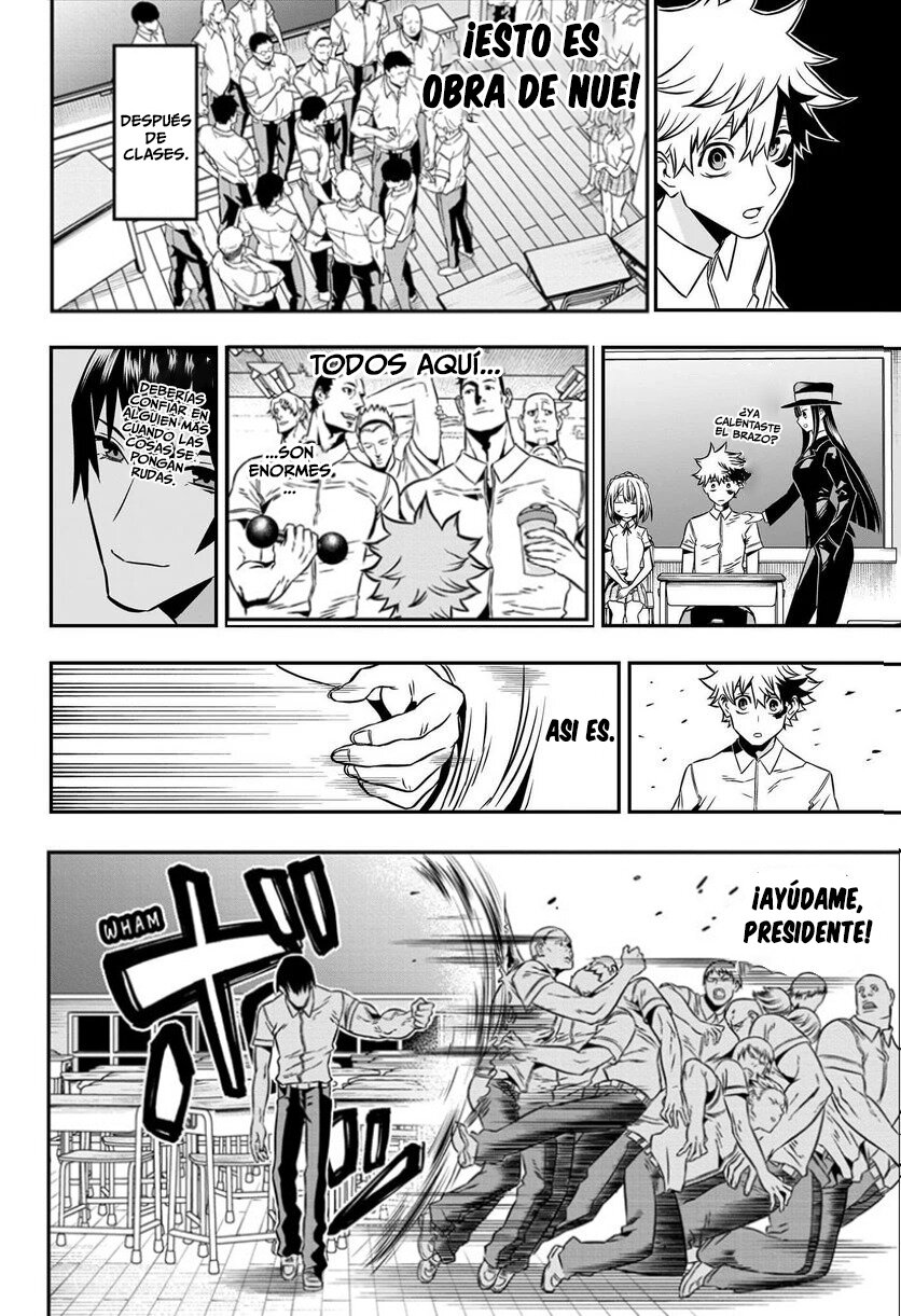 Nue's Exorcist Capitulo 5: Las tres diosas de la preparatoria del norte página 15