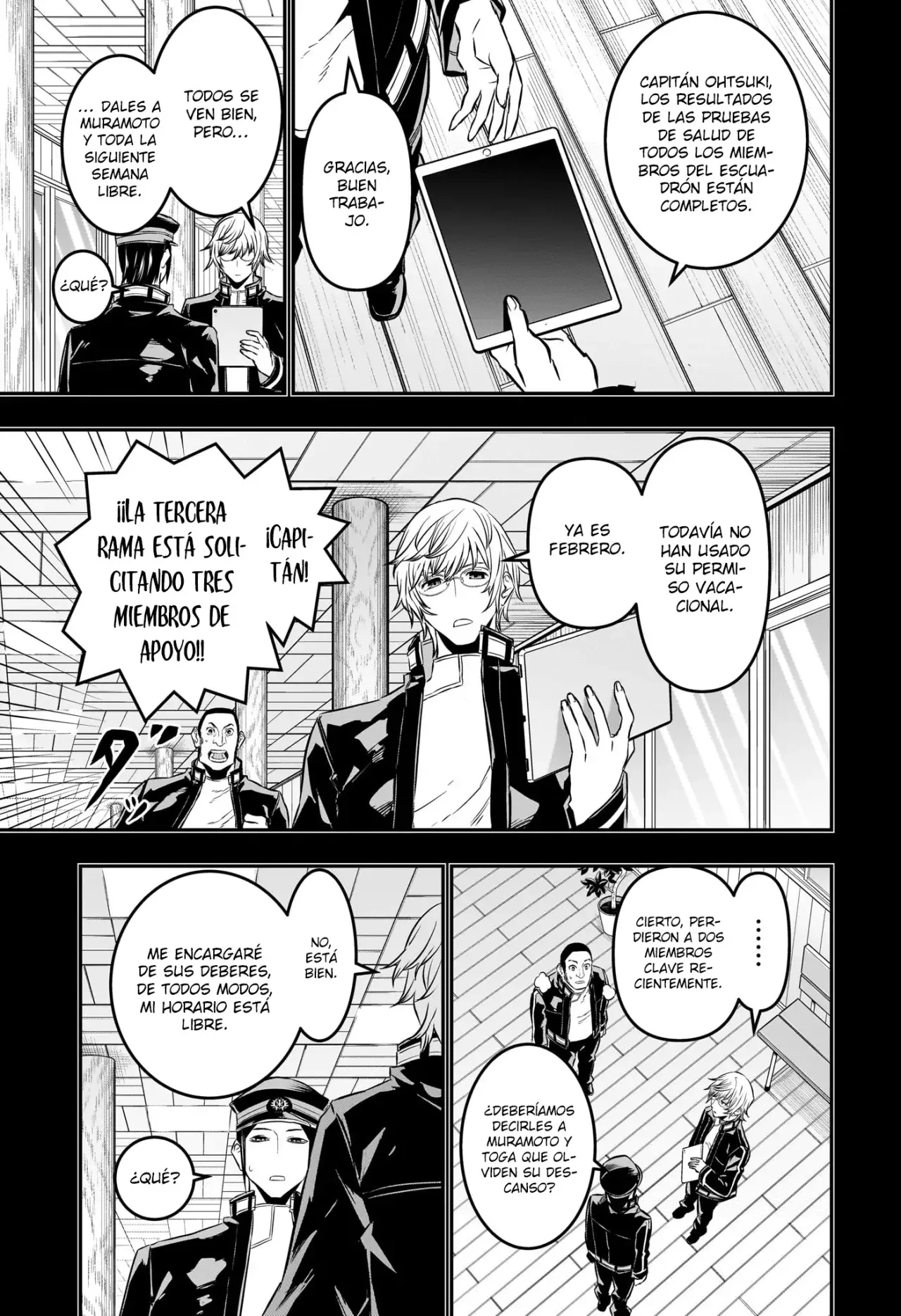 Nue's Exorcist Capitulo 51: Cumpleaños y senpai página 4