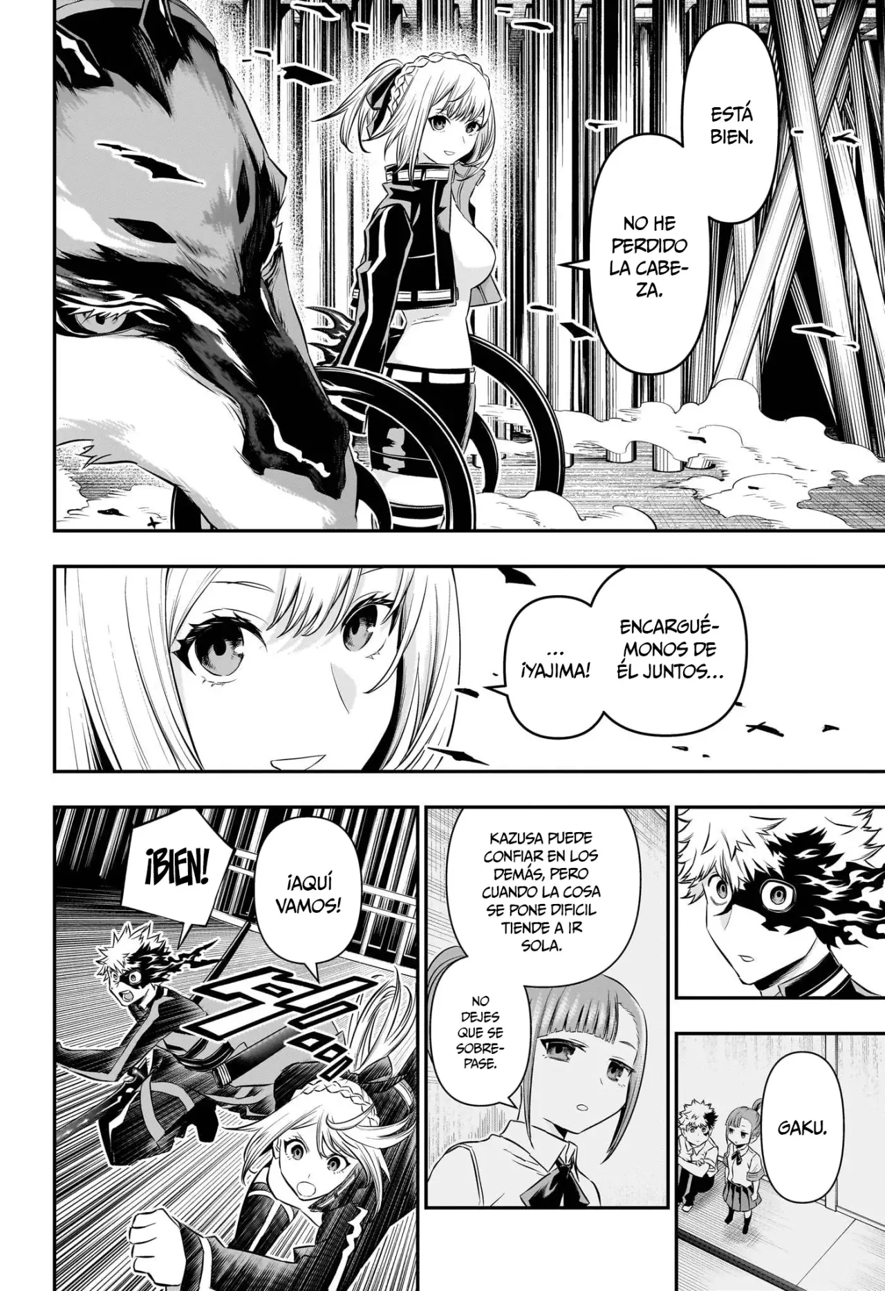 Nue's Exorcist Capitulo 52: Respeto página 9