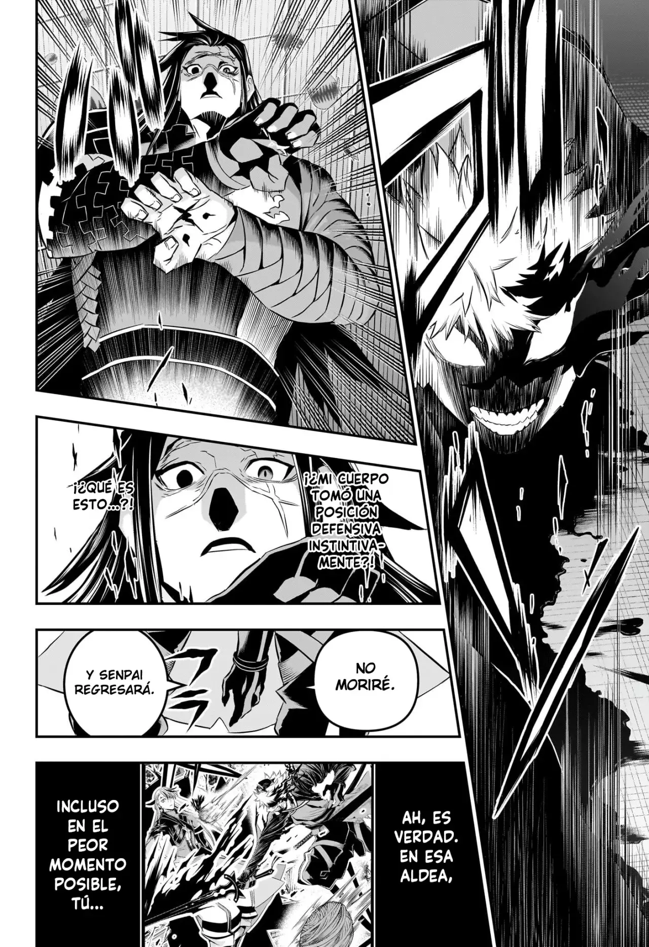 Nue's Exorcist Capitulo 54: La pelea de Gakurou y Senpai página 21
