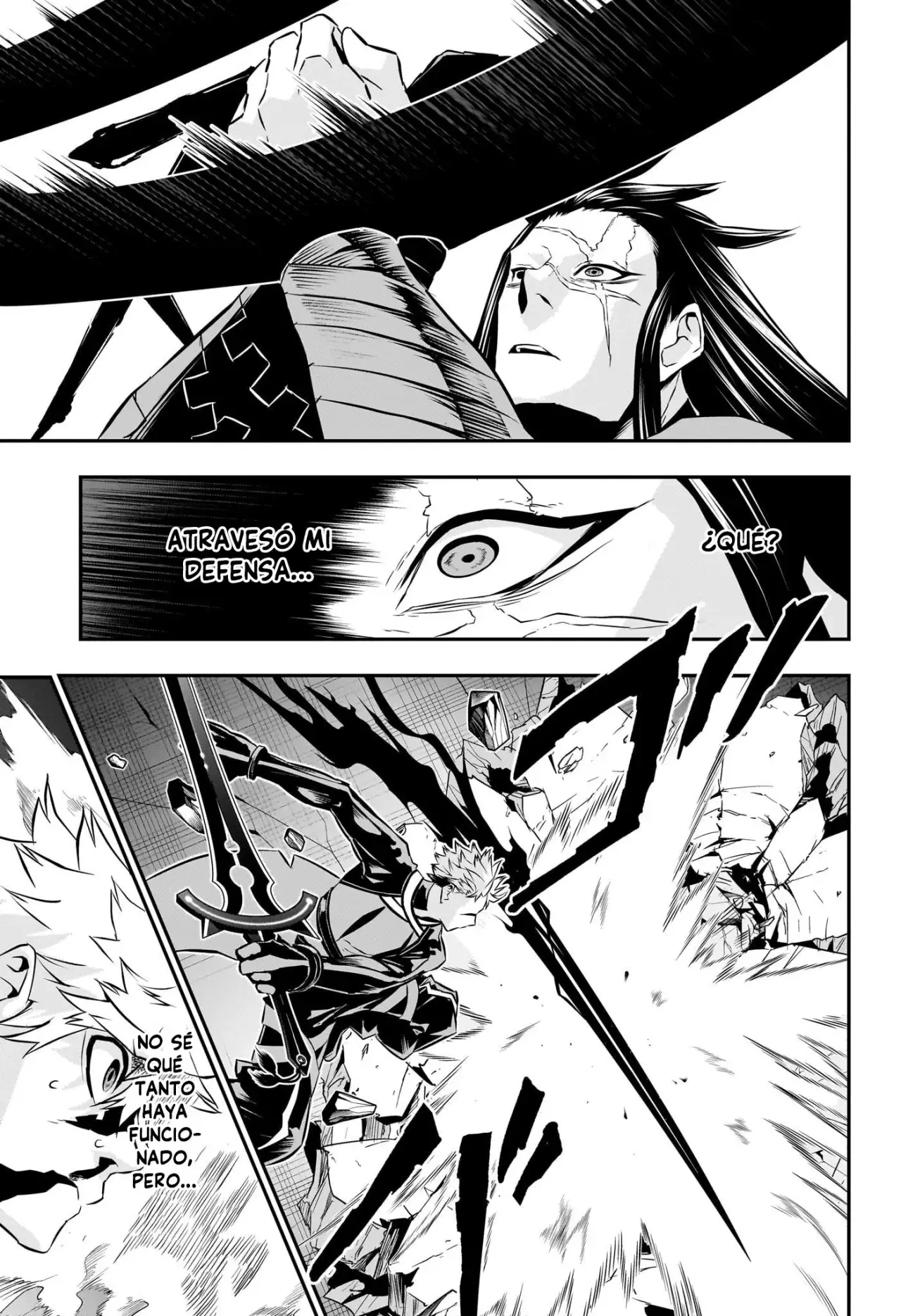 Nue's Exorcist Capitulo 54: La pelea de Gakurou y Senpai página 4