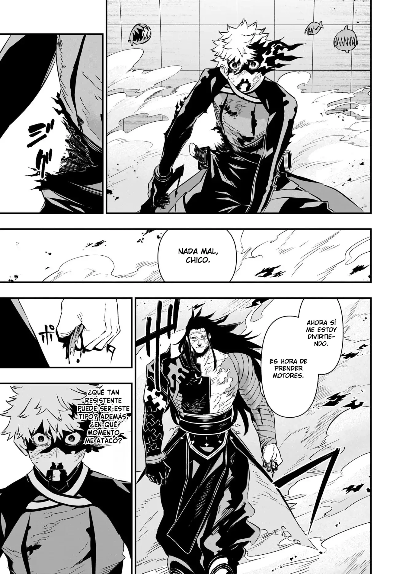 Nue's Exorcist Capitulo 55: Gakurou aquel día página 10