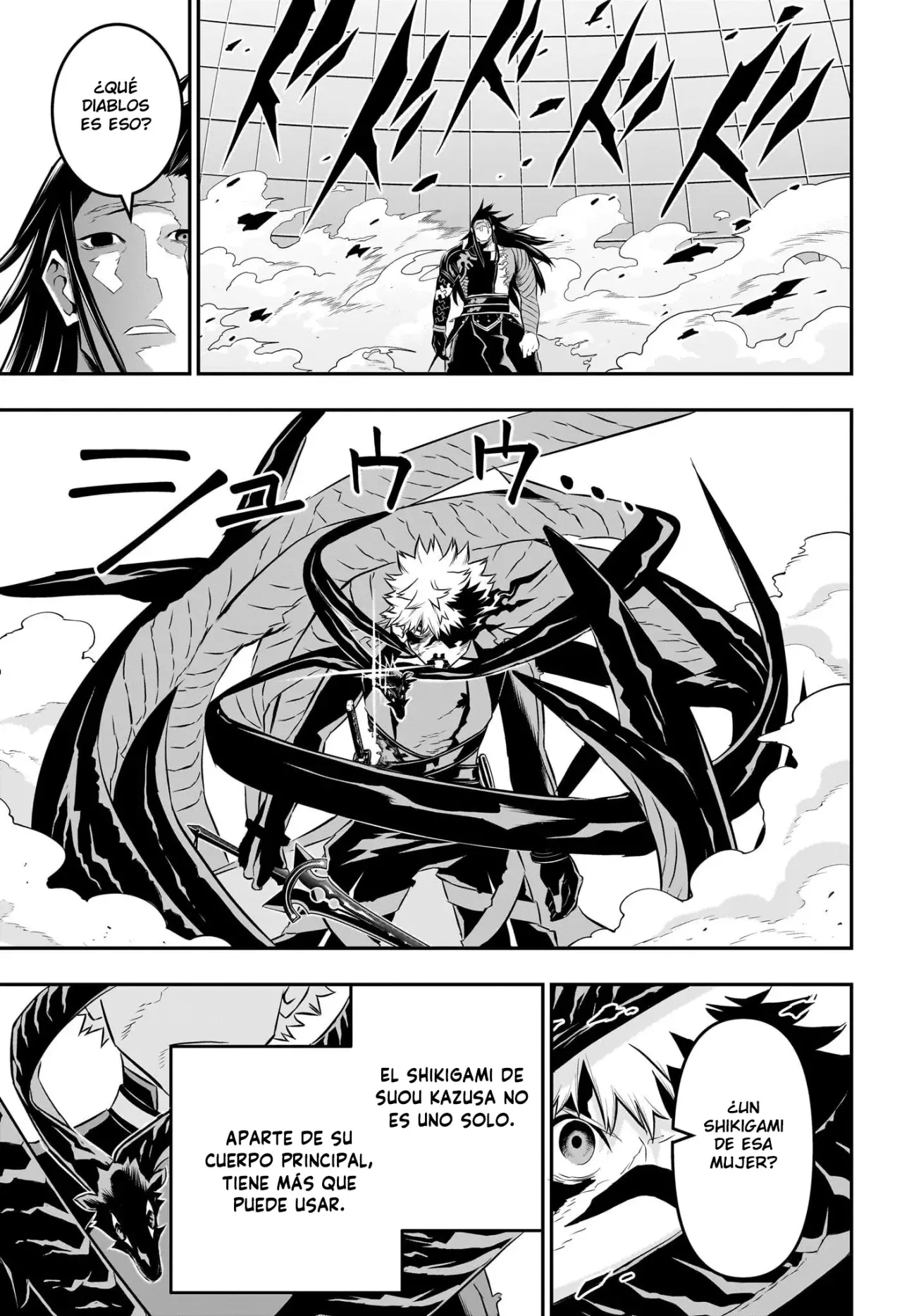 Nue's Exorcist Capitulo 55: Gakurou aquel día página 14