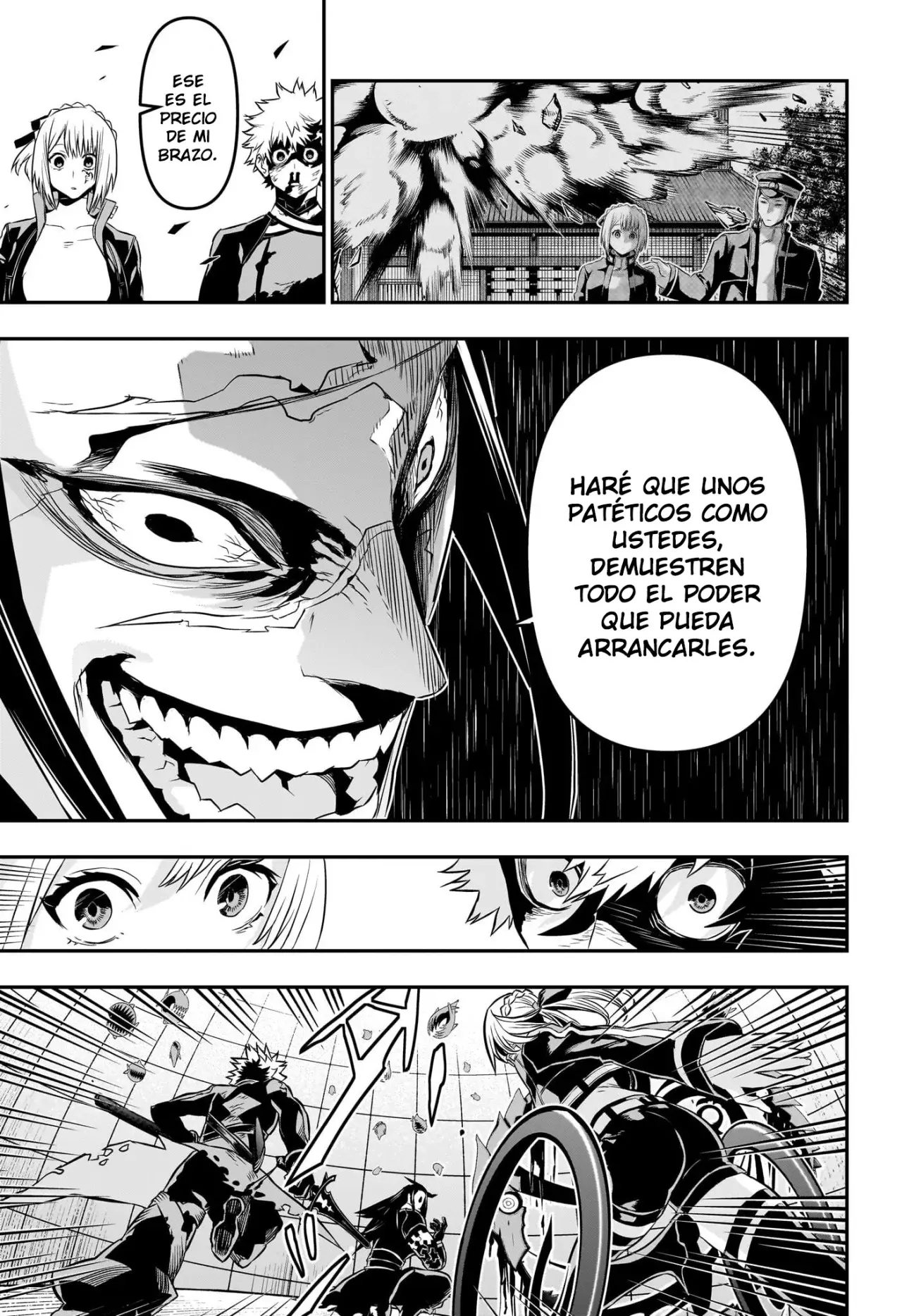 Nue's Exorcist Capitulo 56: Apuesta página 6