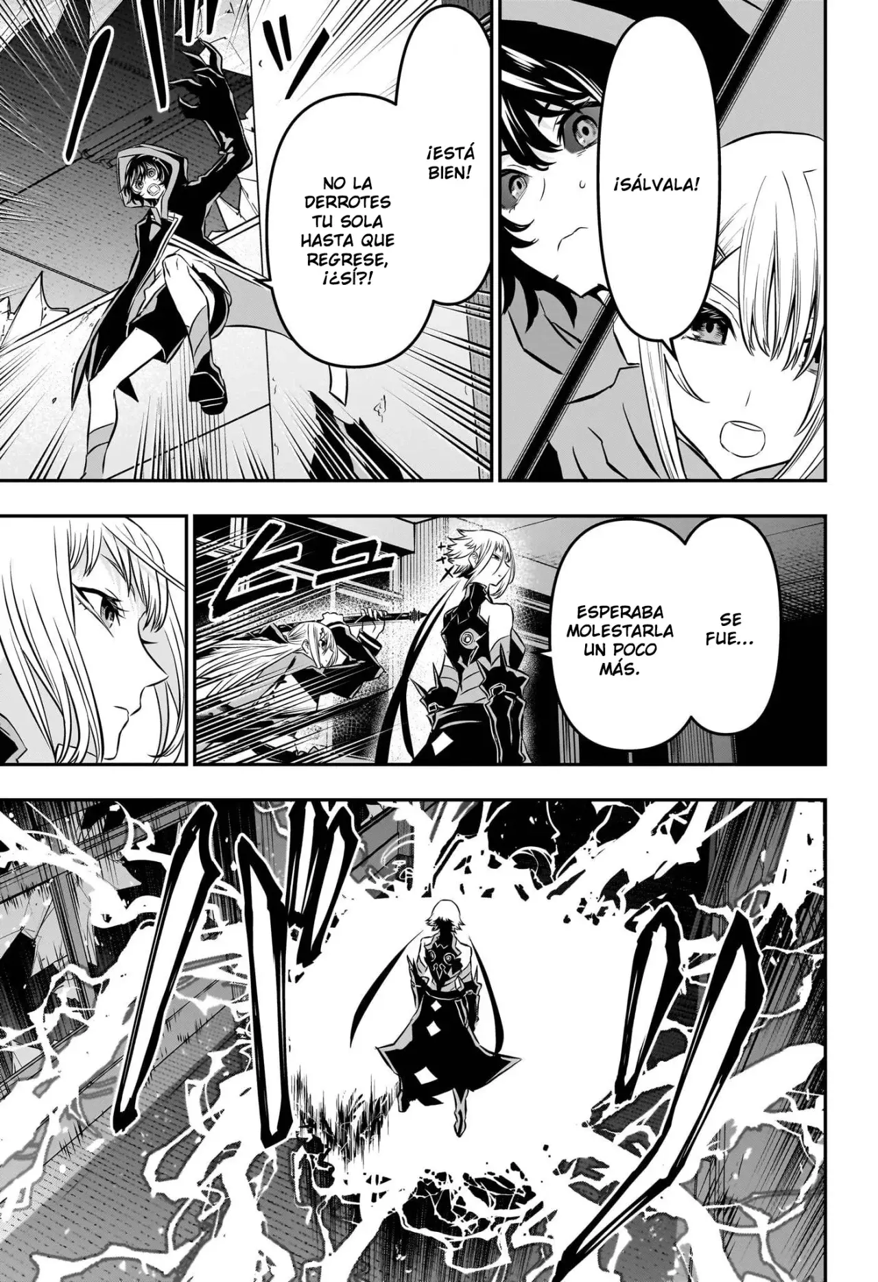 Nue's Exorcist Capitulo 58: Liberación de arma hueca página 10