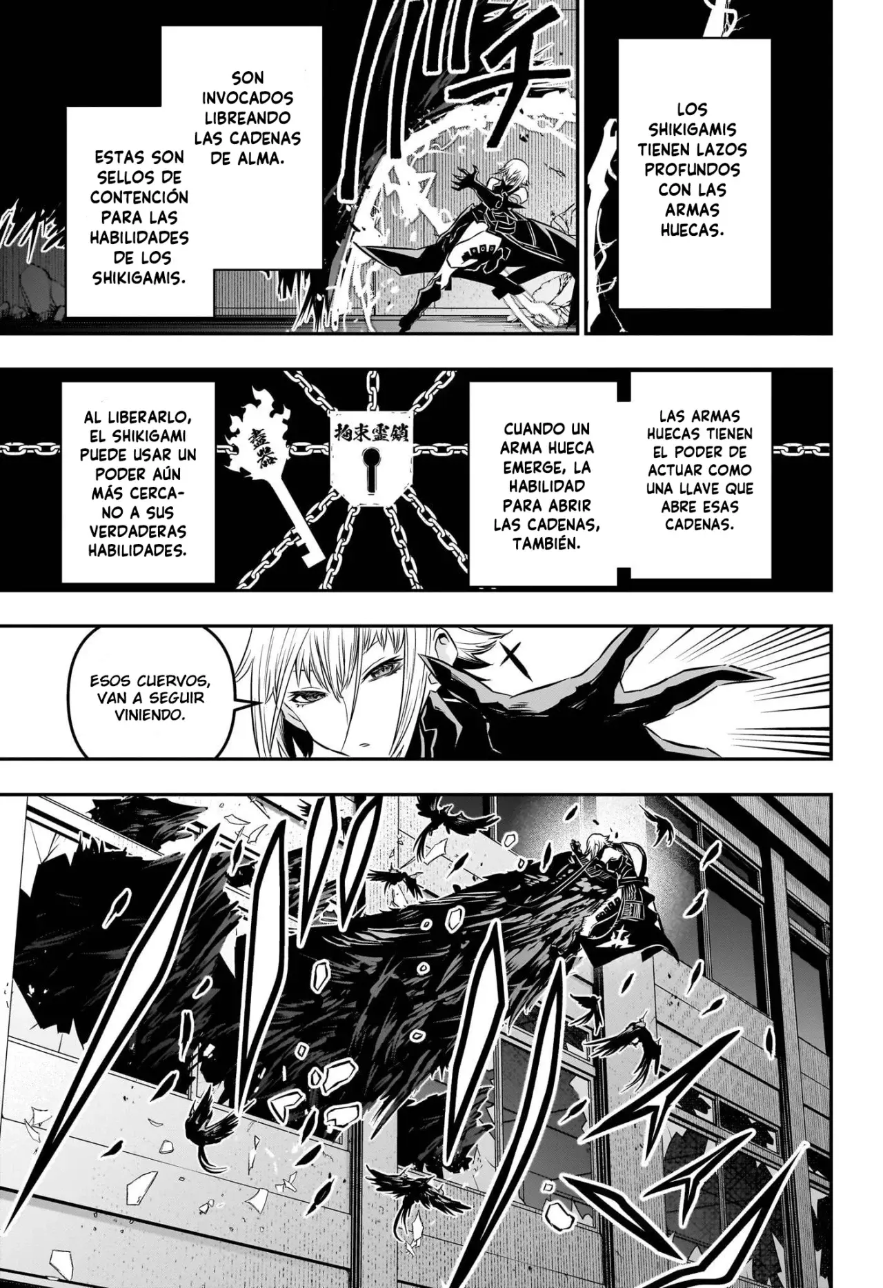 Nue's Exorcist Capitulo 58: Liberación de arma hueca página 12