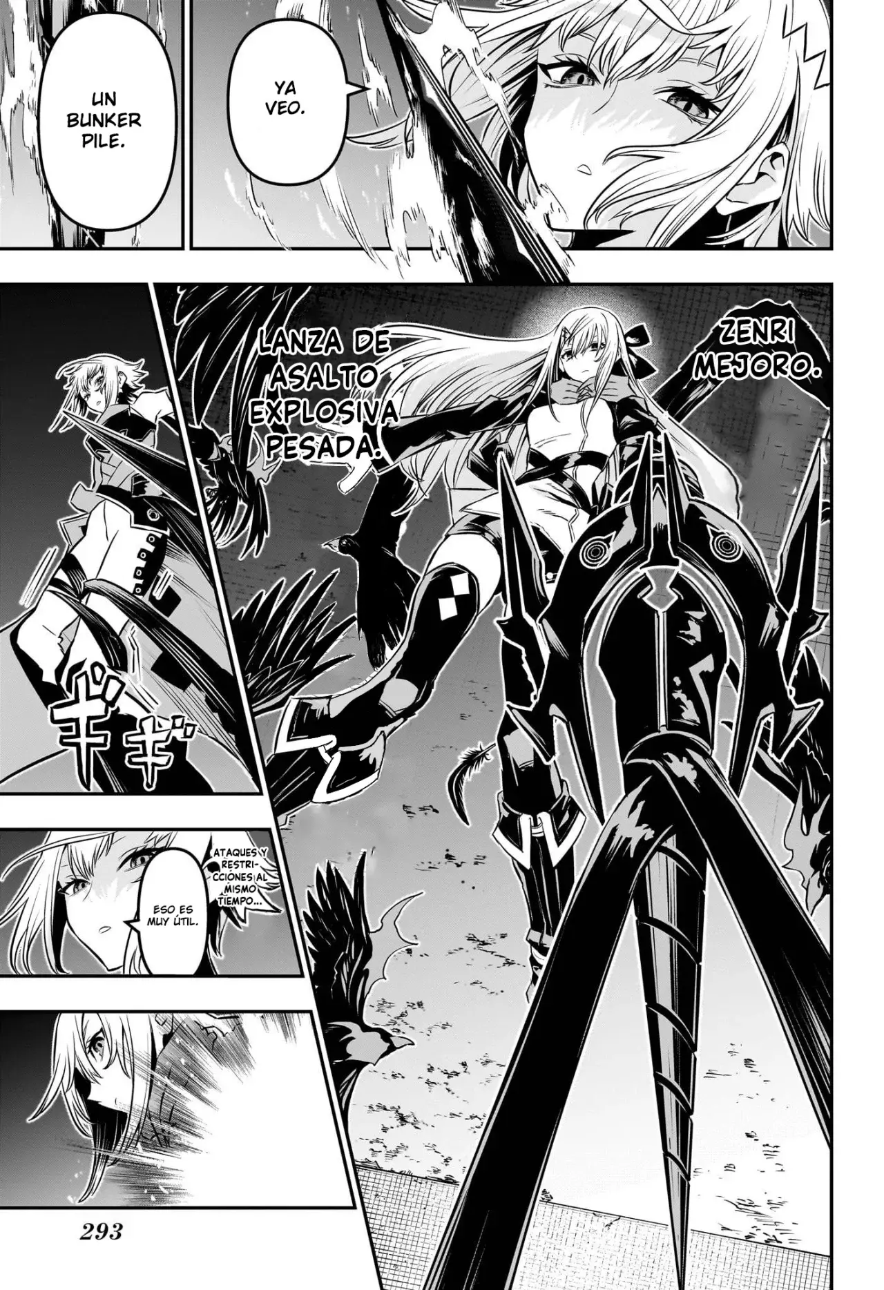 Nue's Exorcist Capitulo 58: Liberación de arma hueca página 14
