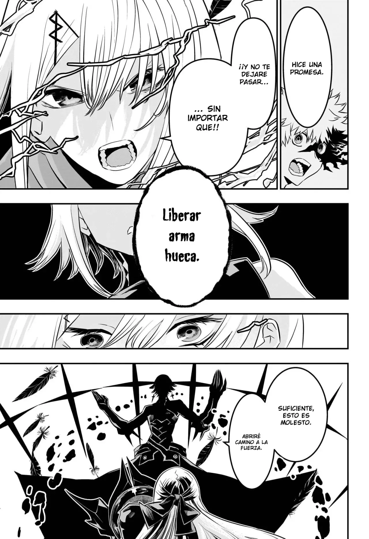 Nue's Exorcist Capitulo 58: Liberación de arma hueca página 16