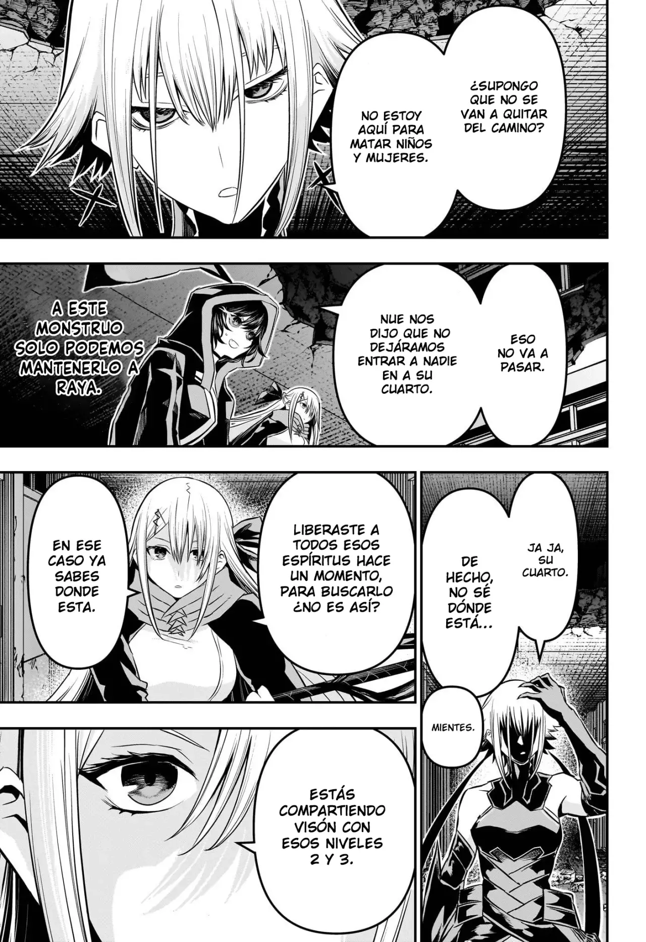 Nue's Exorcist Capitulo 58: Liberación de arma hueca página 6