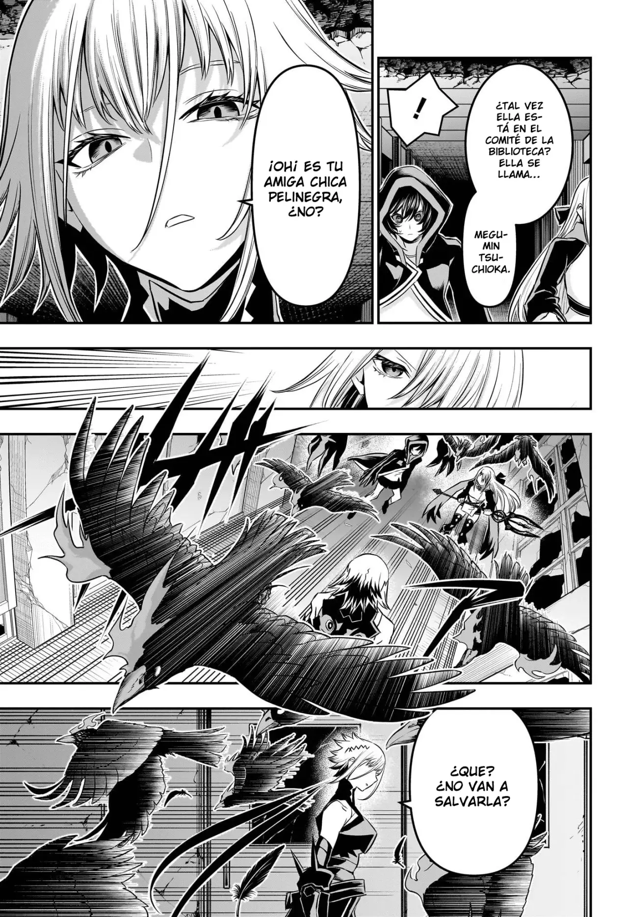Nue's Exorcist Capitulo 58: Liberación de arma hueca página 8