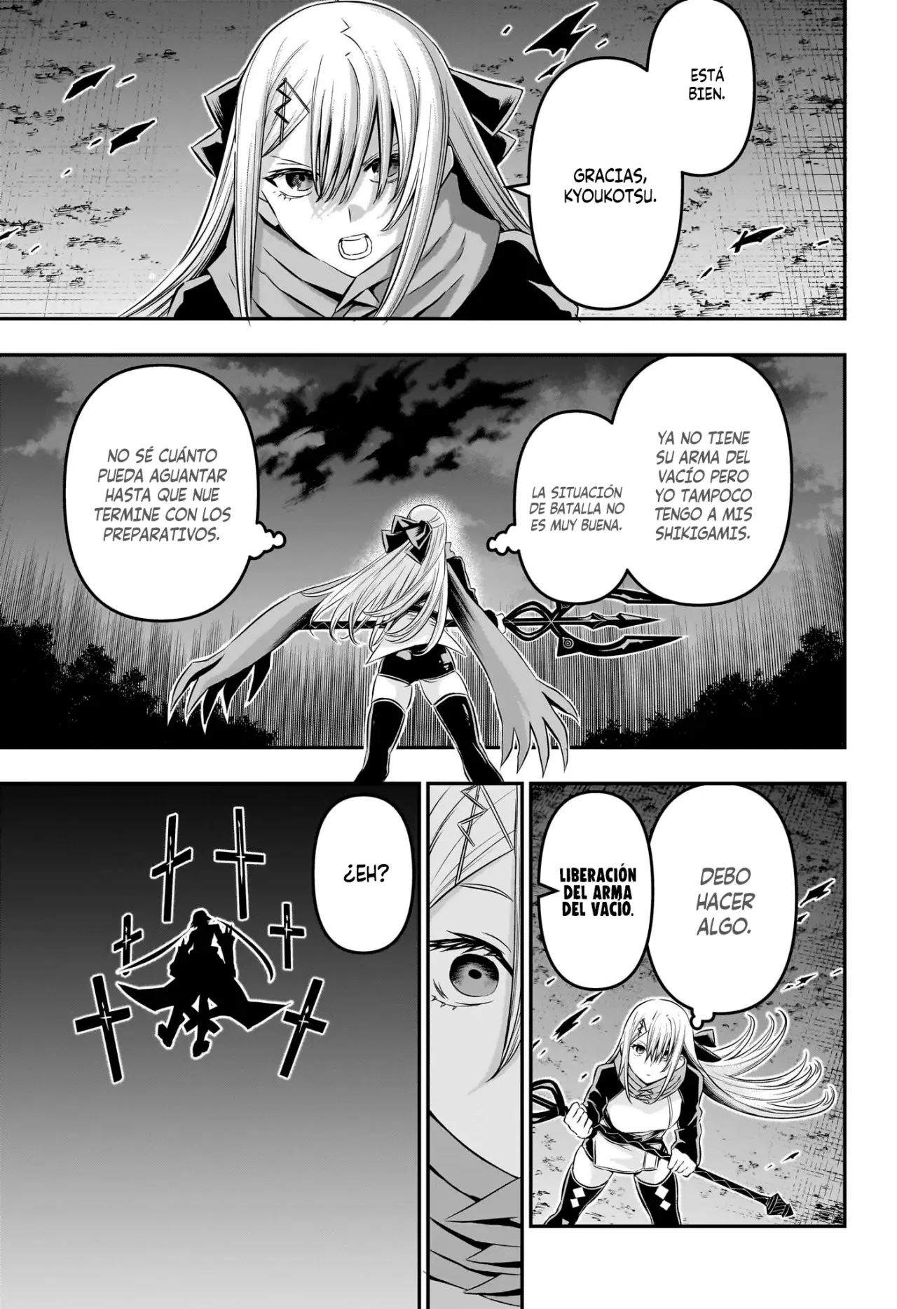 Nue's Exorcist Capitulo 59: Las Dos Armas del Vacío página 13