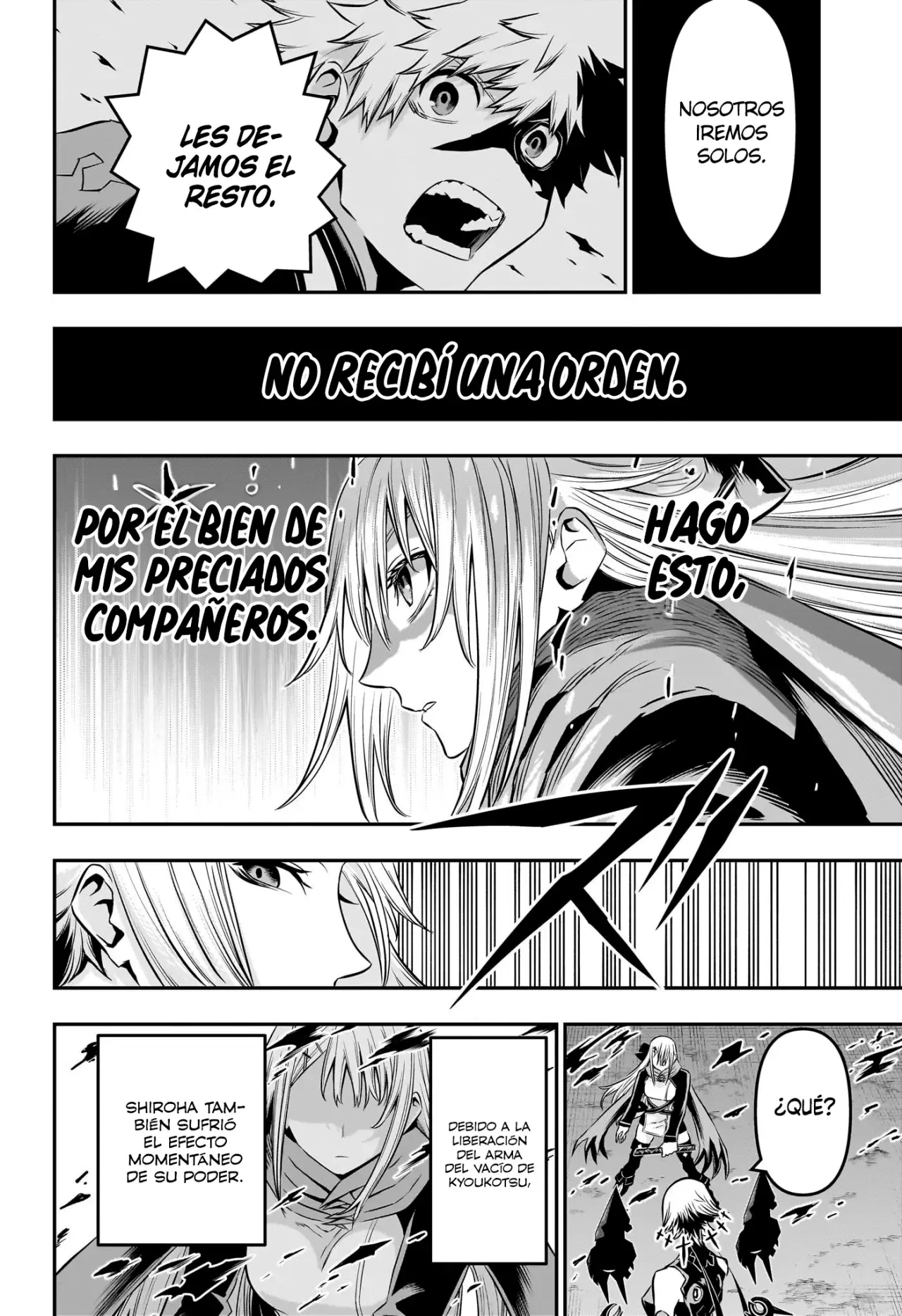 Nue's Exorcist Capitulo 59: Las Dos Armas del Vacío página 18