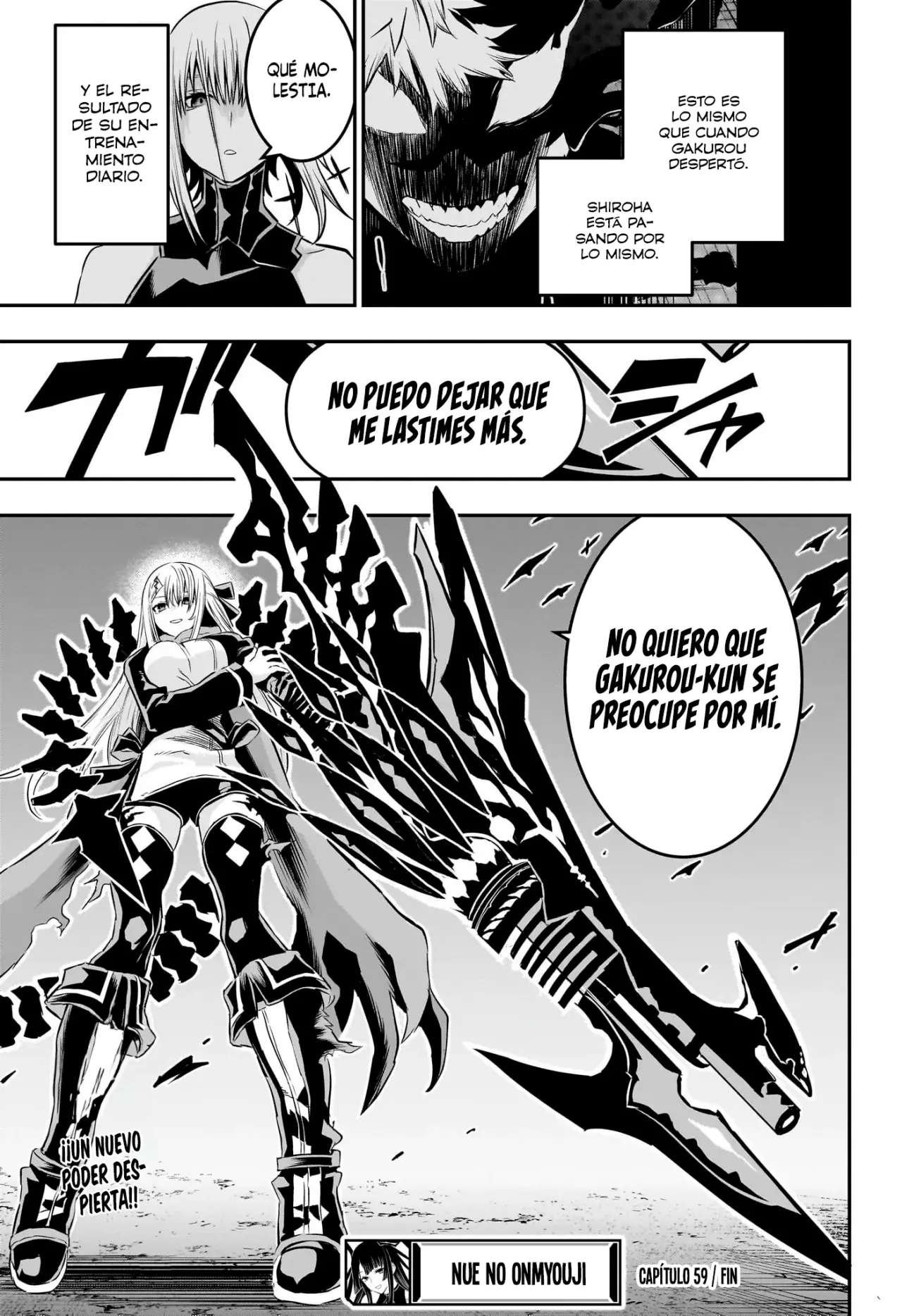 Nue's Exorcist Capitulo 59: Las Dos Armas del Vacío página 19