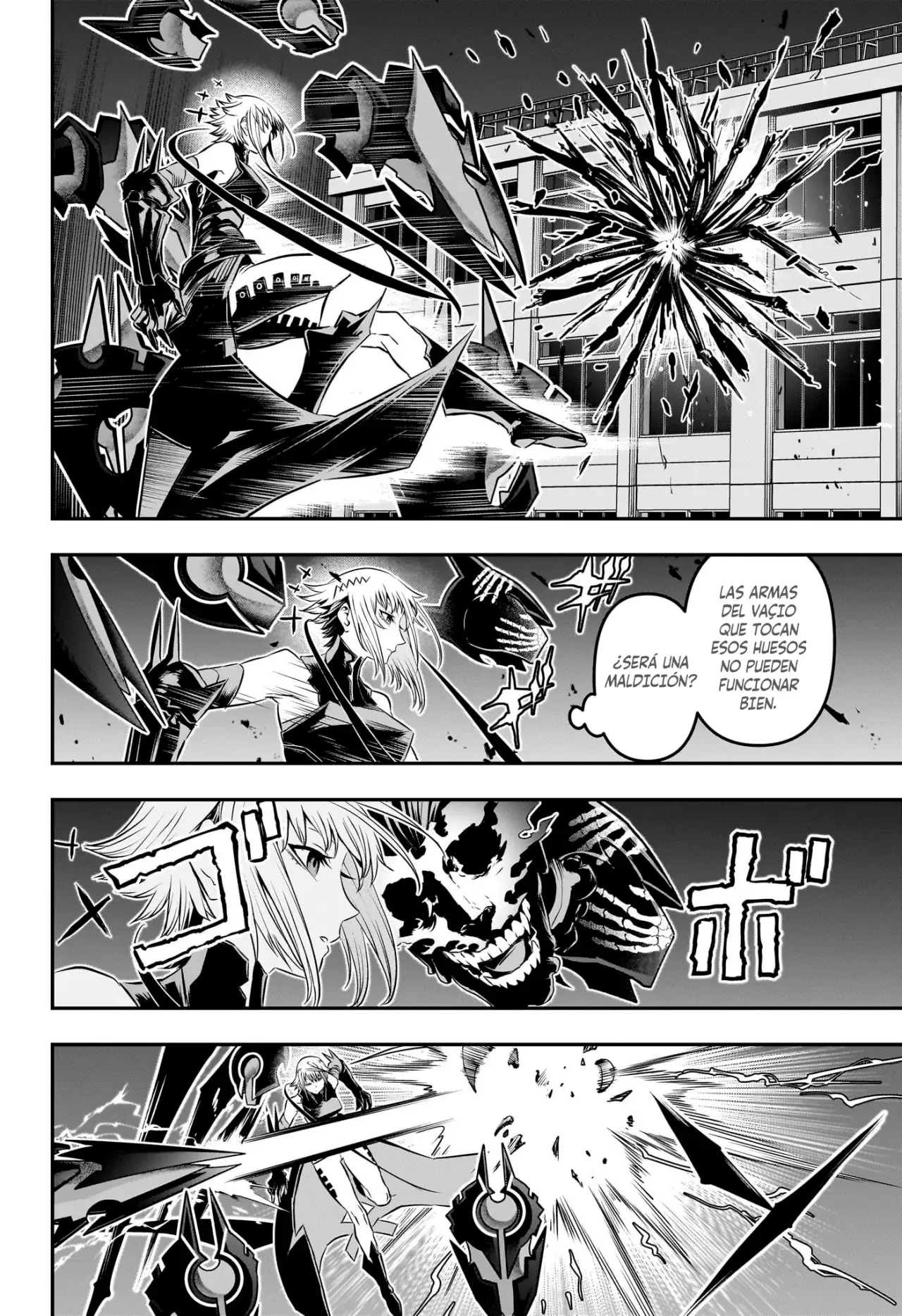 Nue's Exorcist Capitulo 59: Las Dos Armas del Vacío página 8