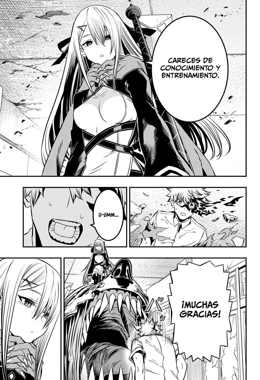 Nue's Exorcist Capitulo 6: El aroma de un espiritu página 8