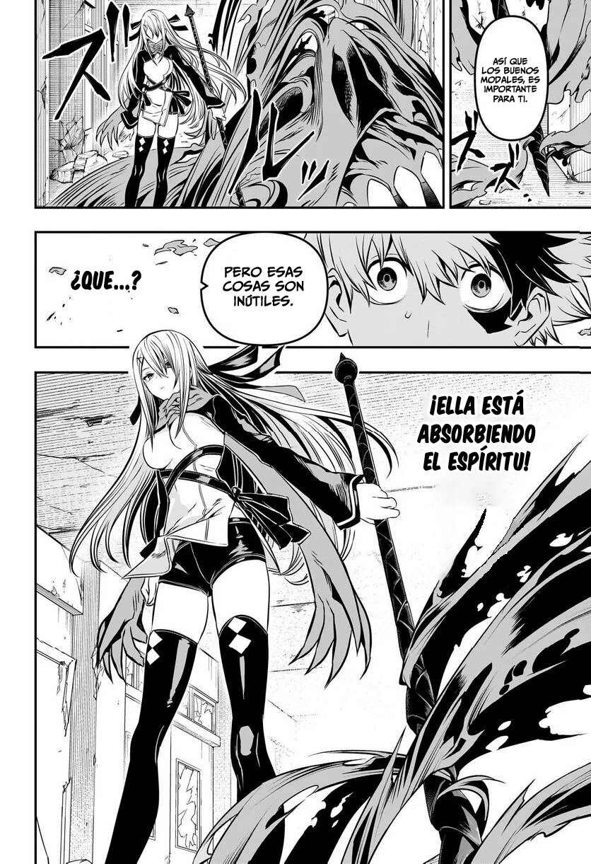 Nue's Exorcist Capitulo 6: El aroma de un espiritu página 9