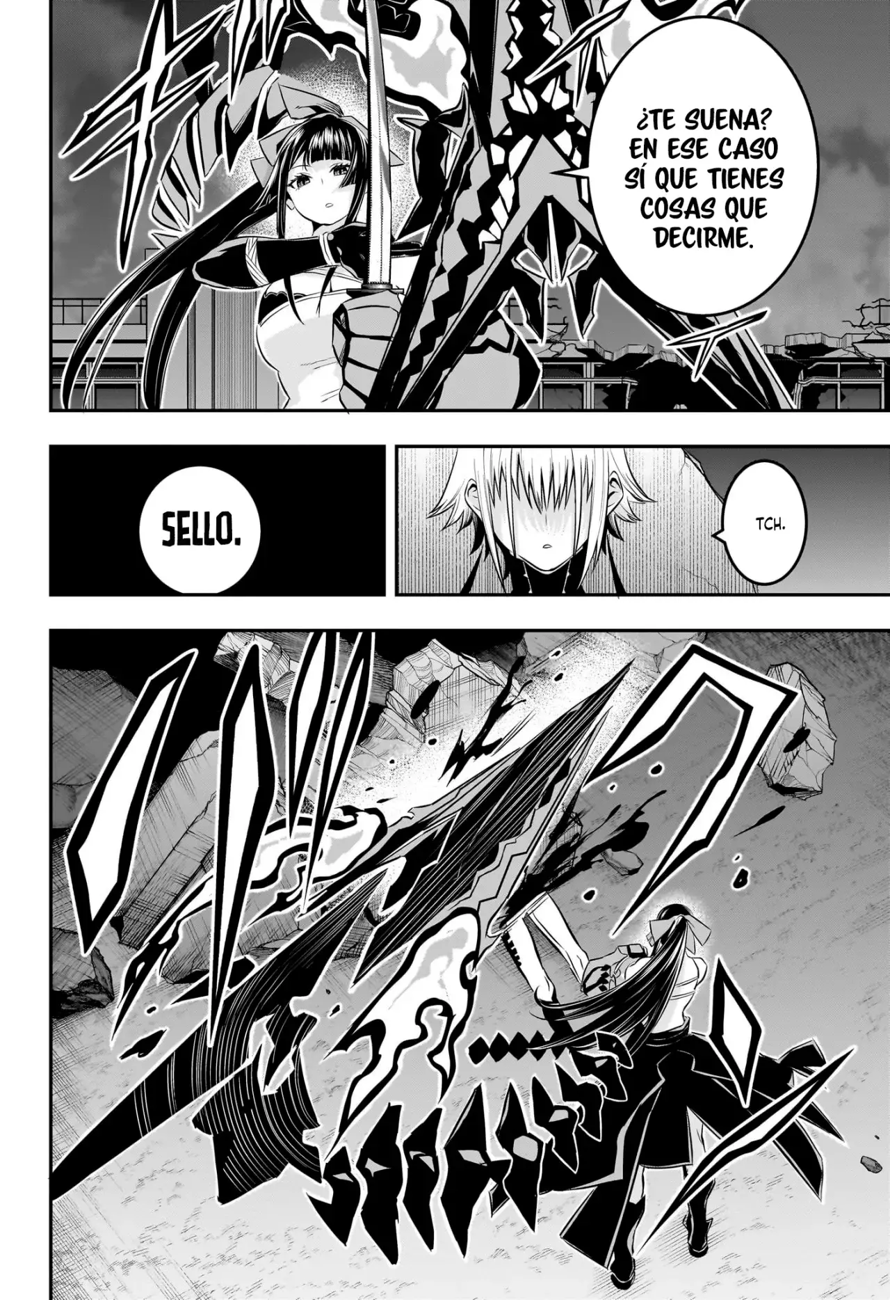 Nue's Exorcist Capitulo 61: La espada festival de Nue página 18